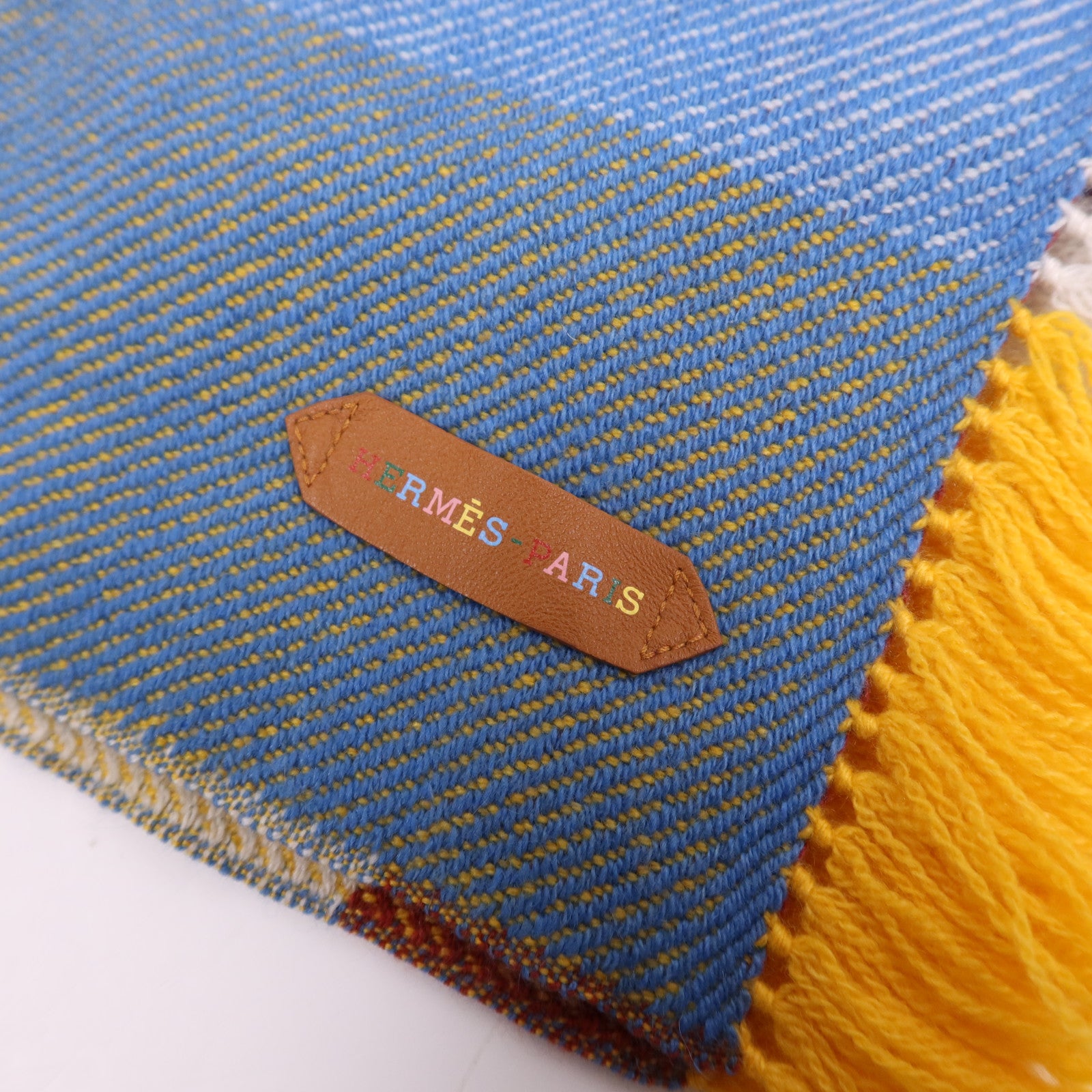 HERMES 羊絨Scarf圍巾Multicolor