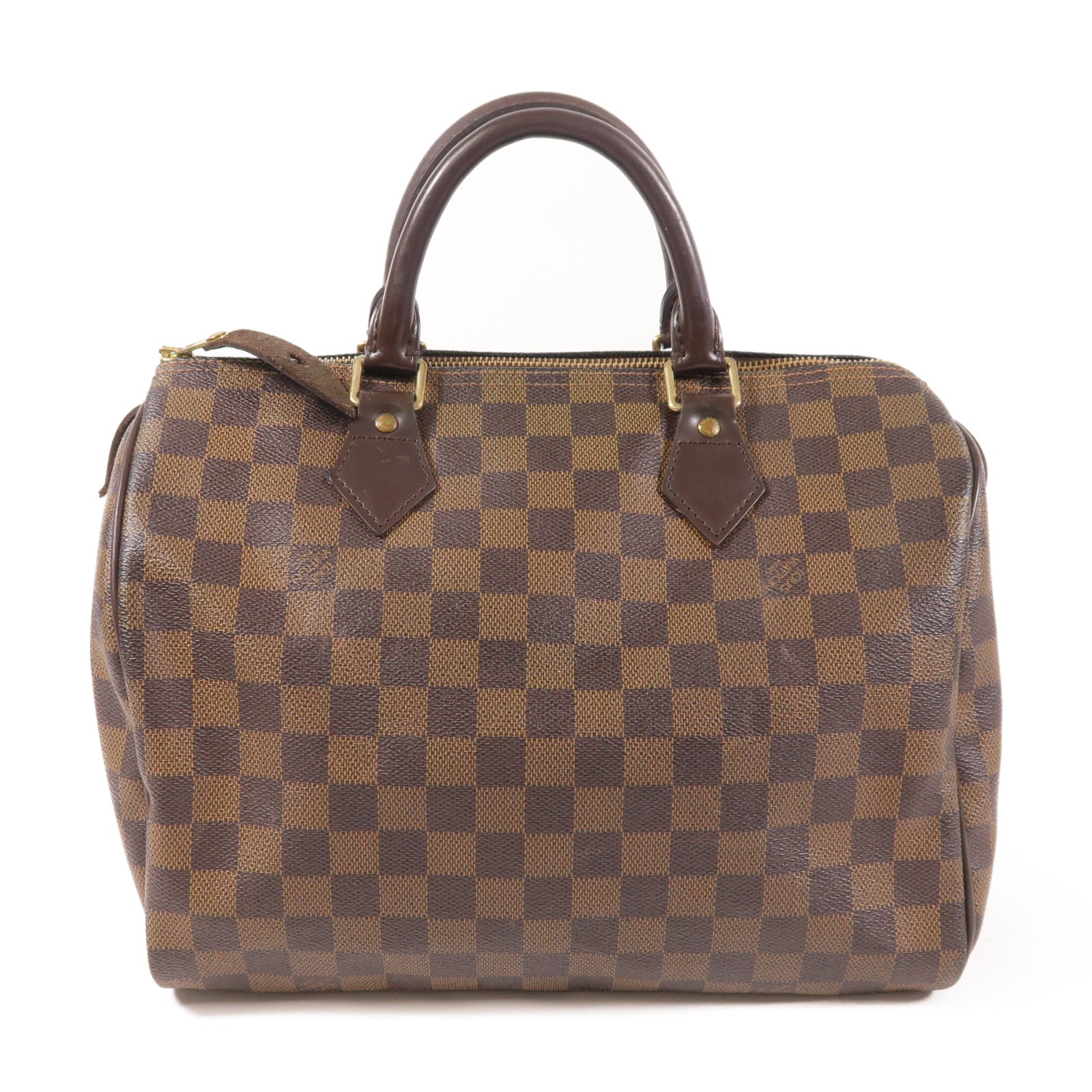 LOUIS VUITTON LV GHW Speedy 30 Handbag Damier M41531 Brown