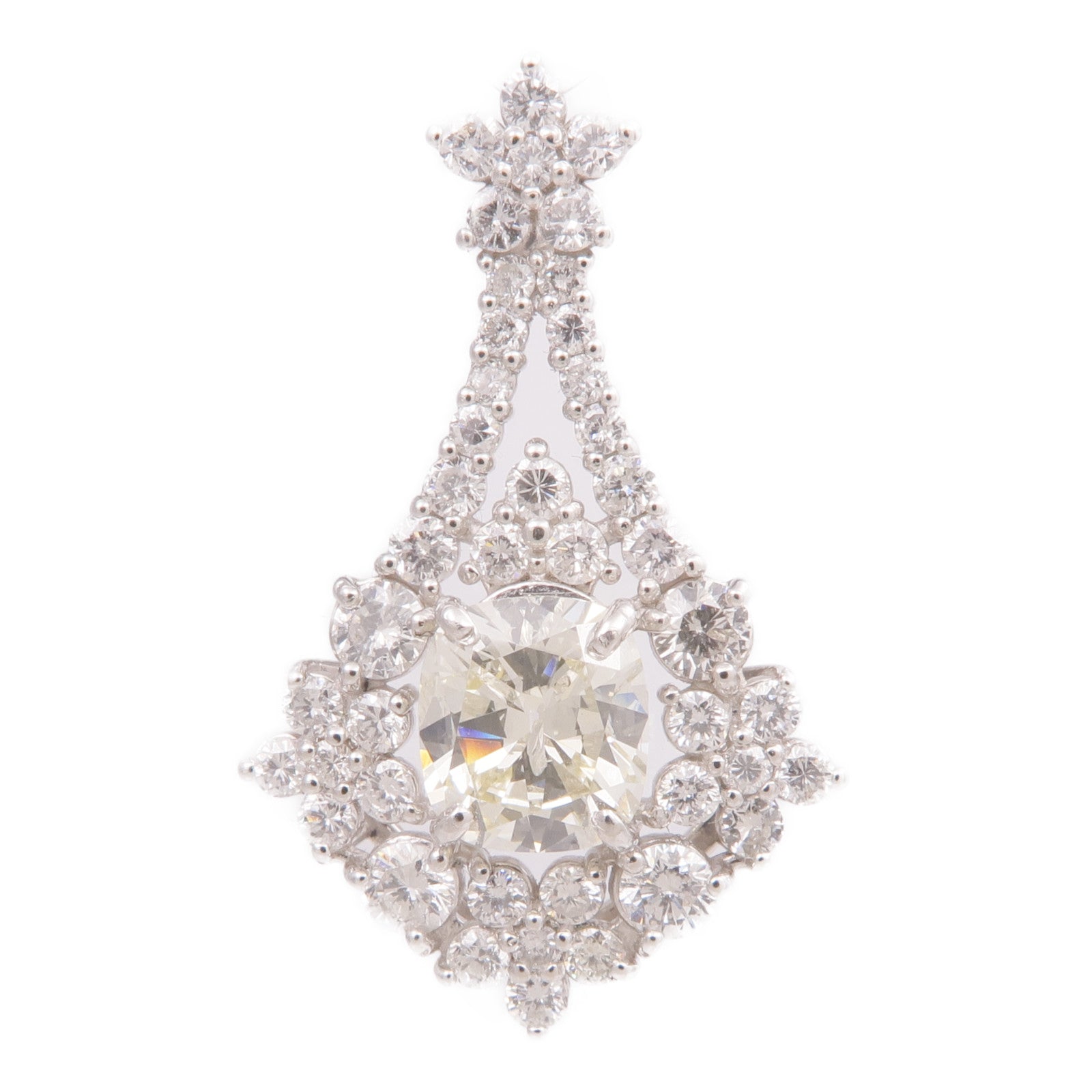 JEWELRY PT950鉑金Diamond Pendant Top鑽石吊墜