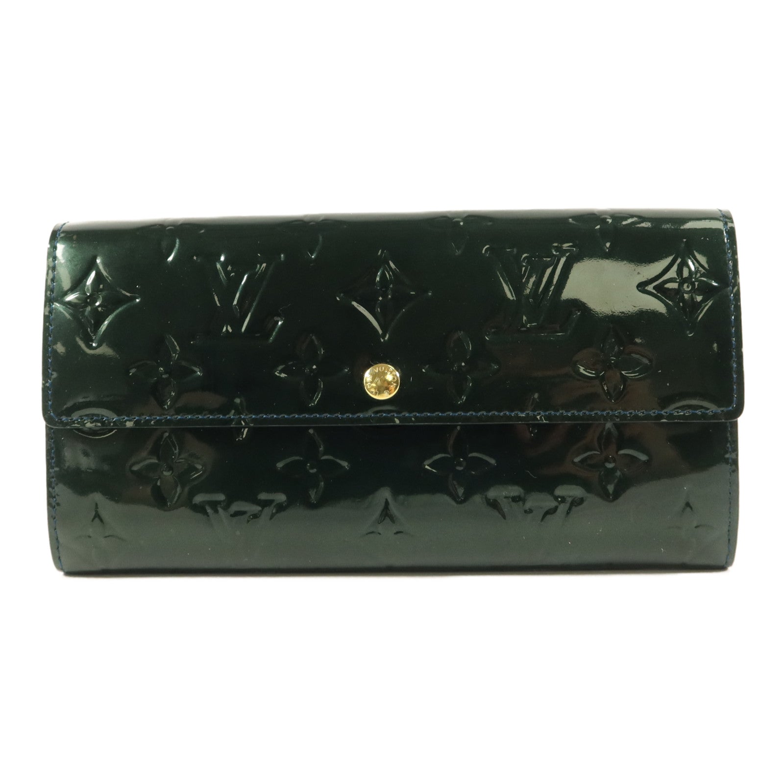 LOUIS VUITTON 【激減優惠】Monogram Vernis Sarah Wallet長錢包