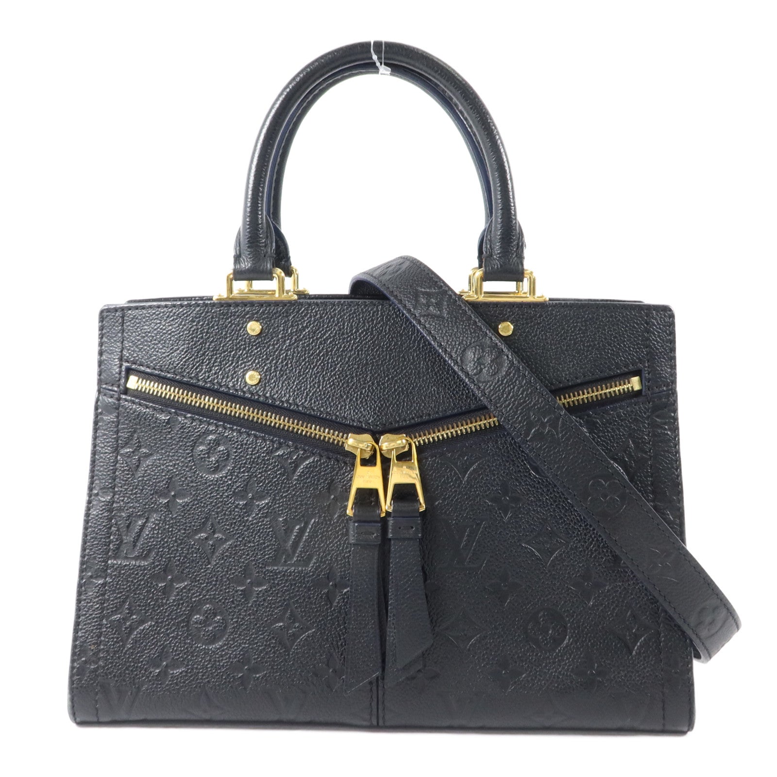 LOUIS VUITTON Monogram Empreinte Sully PM手挽肩背兩用袋