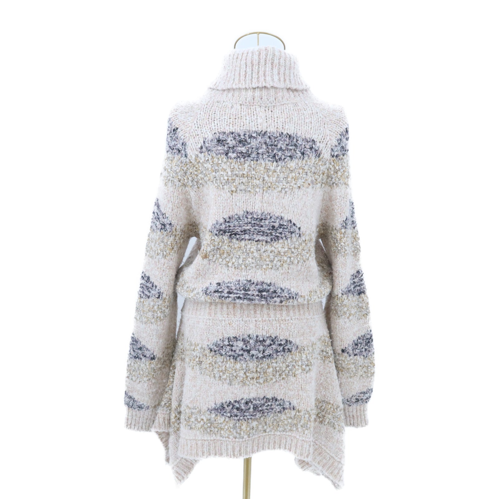CHANEL Viscose/Polyamide Long Knit Dress連身裙