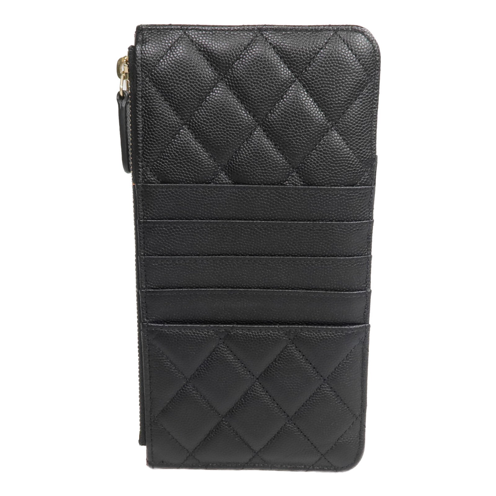CHANEL 牛皮皮革Classic Phone Pouch with Zipper長錢包/手機袋