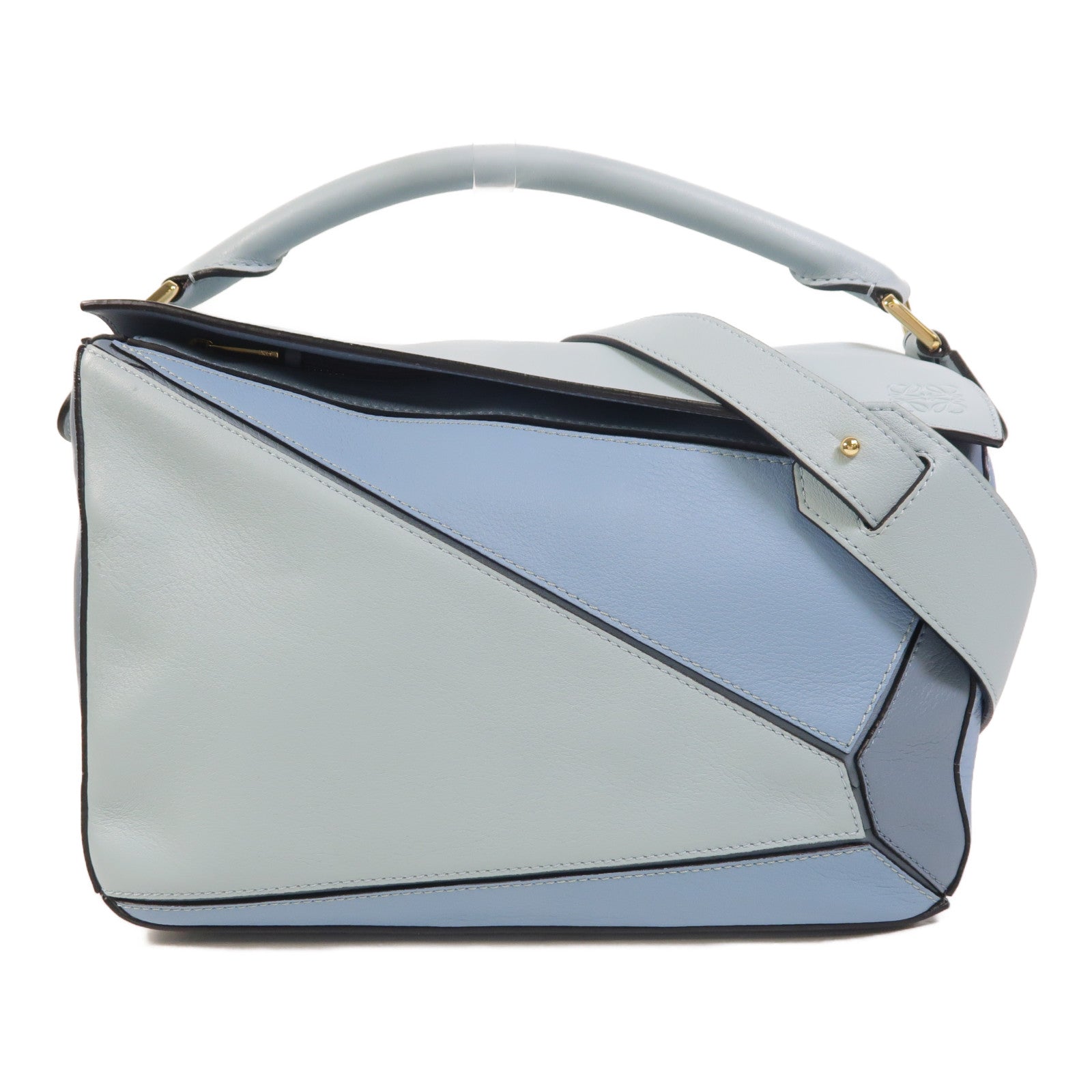 LOEWE 牛皮皮革Puzzle手挽肩背兩用袋