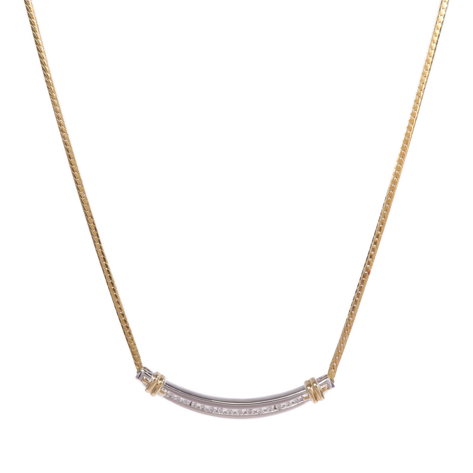 JEWELRY 【激減優惠】18K黃金/18K白金/14K黃金Diamond Necklace鑽石項鍊