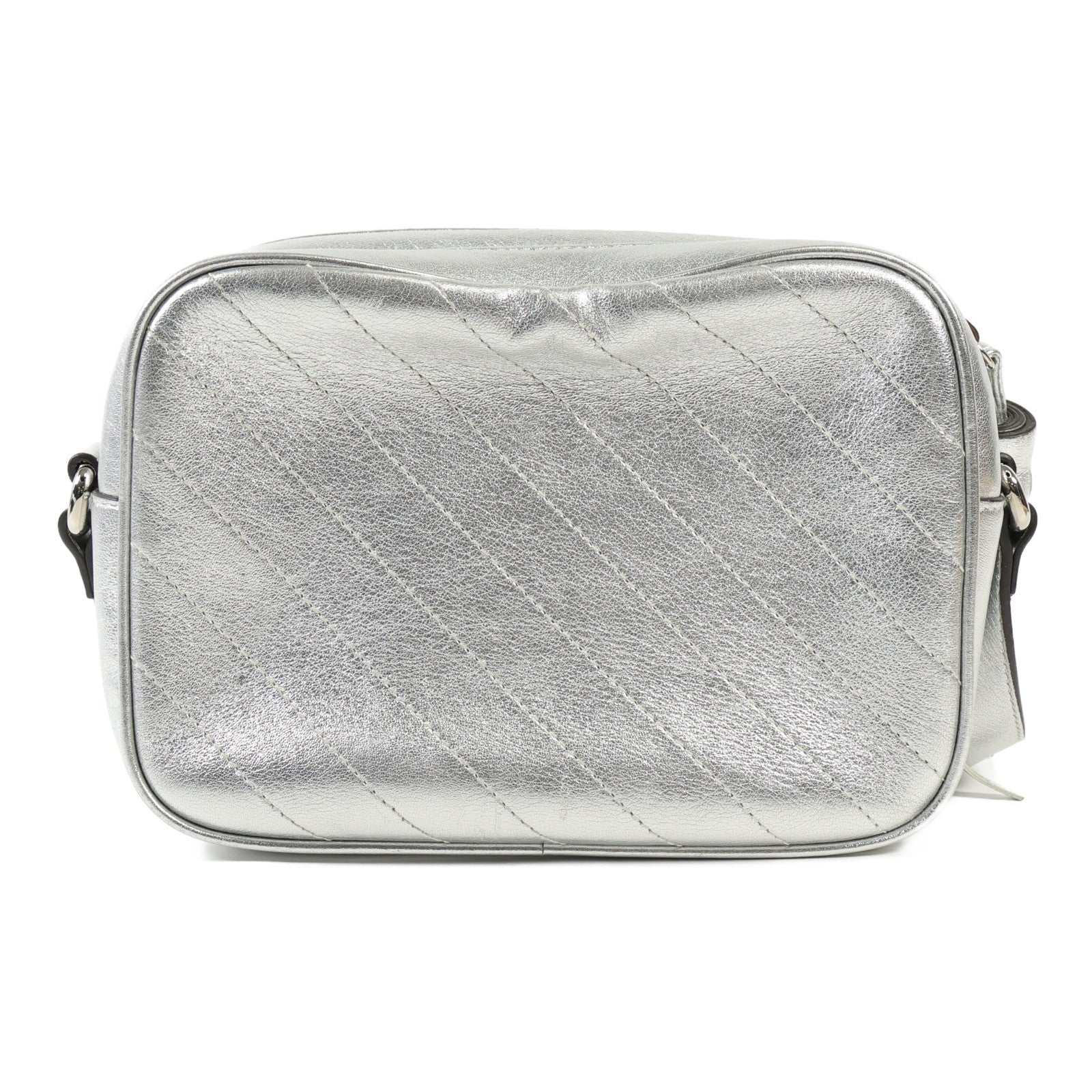 GUCCI 牛皮皮革Shoulder Bag銀扣肩背袋