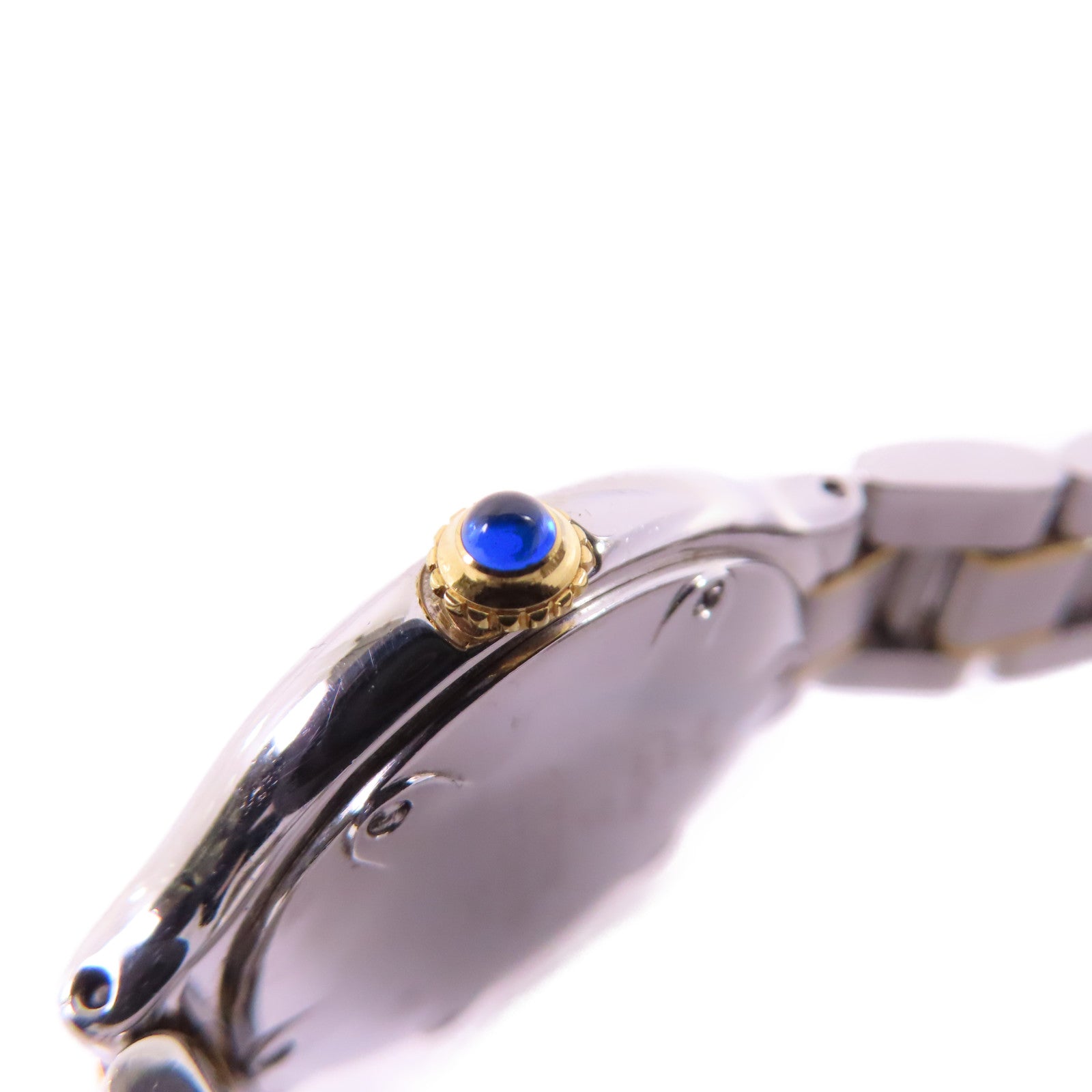 CARTIER 21 Must de Cartier W10073R6 Quartz Watch 18K YG Stainless Steel