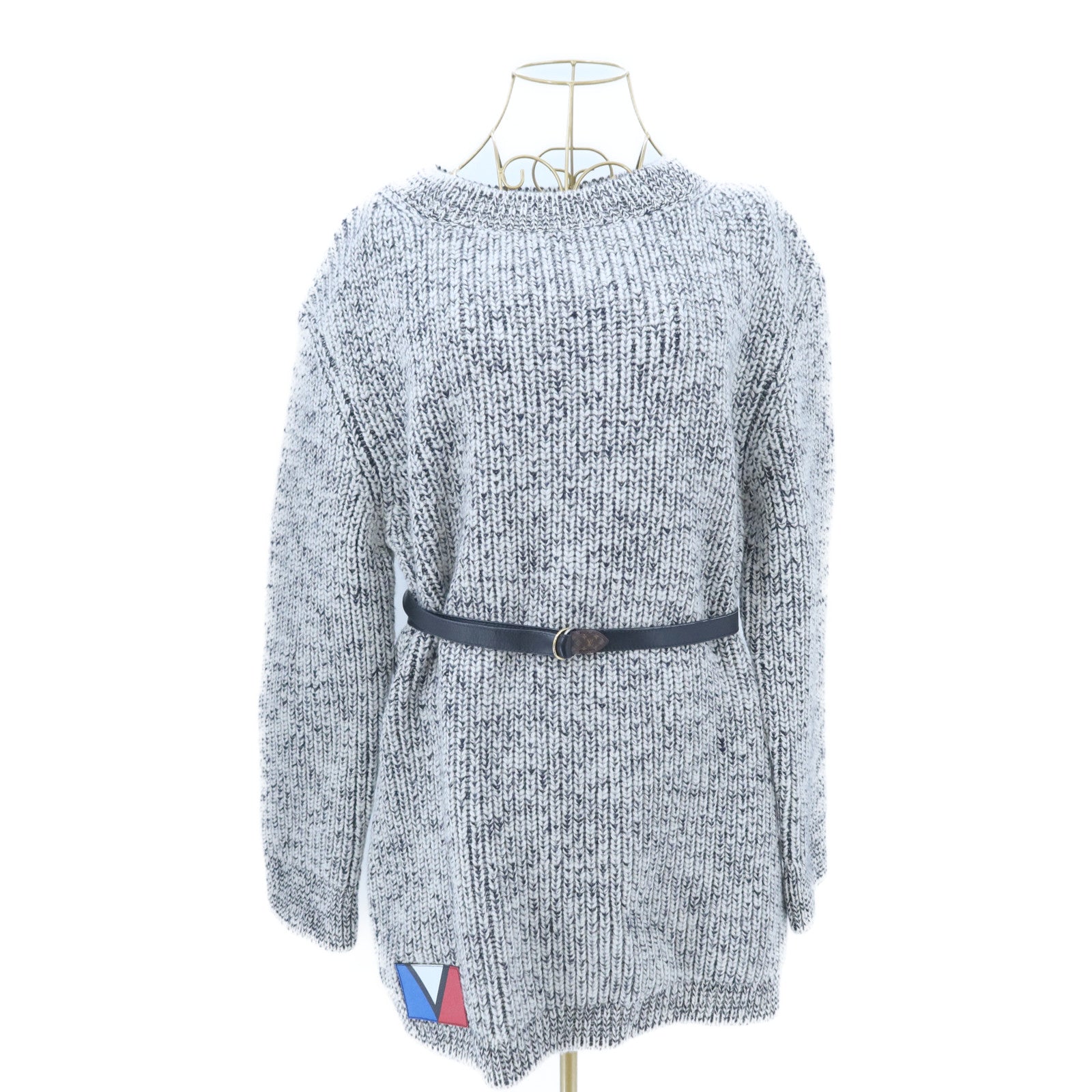 LOUIS VUITTON Wool/Polyester Felt Wool Pullover針織