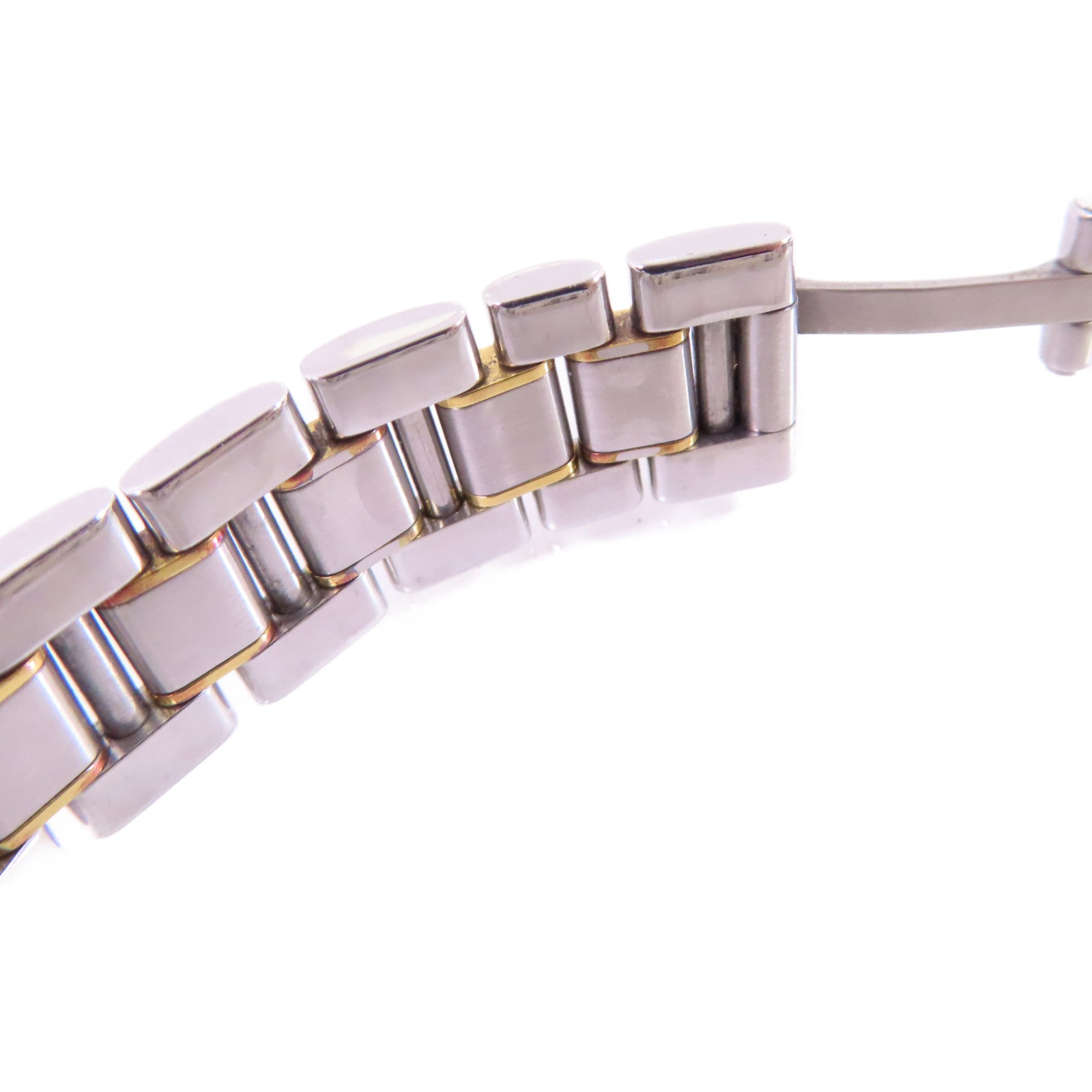 CARTIER 21 Must de Cartier W10073R6 Quartz Watch 18K YG Stainless Steel