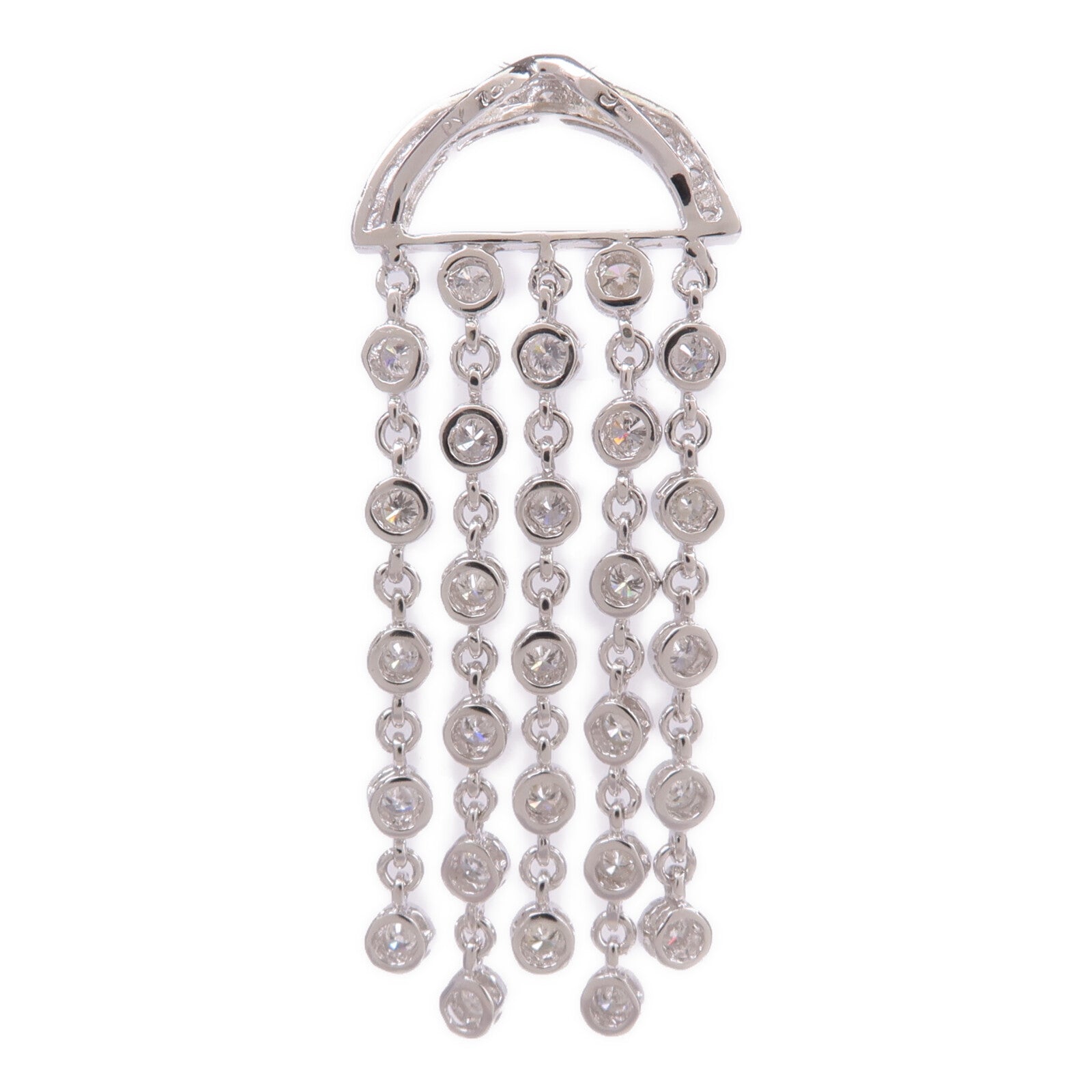 JEWELRY 【激減優惠】18K白金Diamond Pendant Top鑽石吊墜