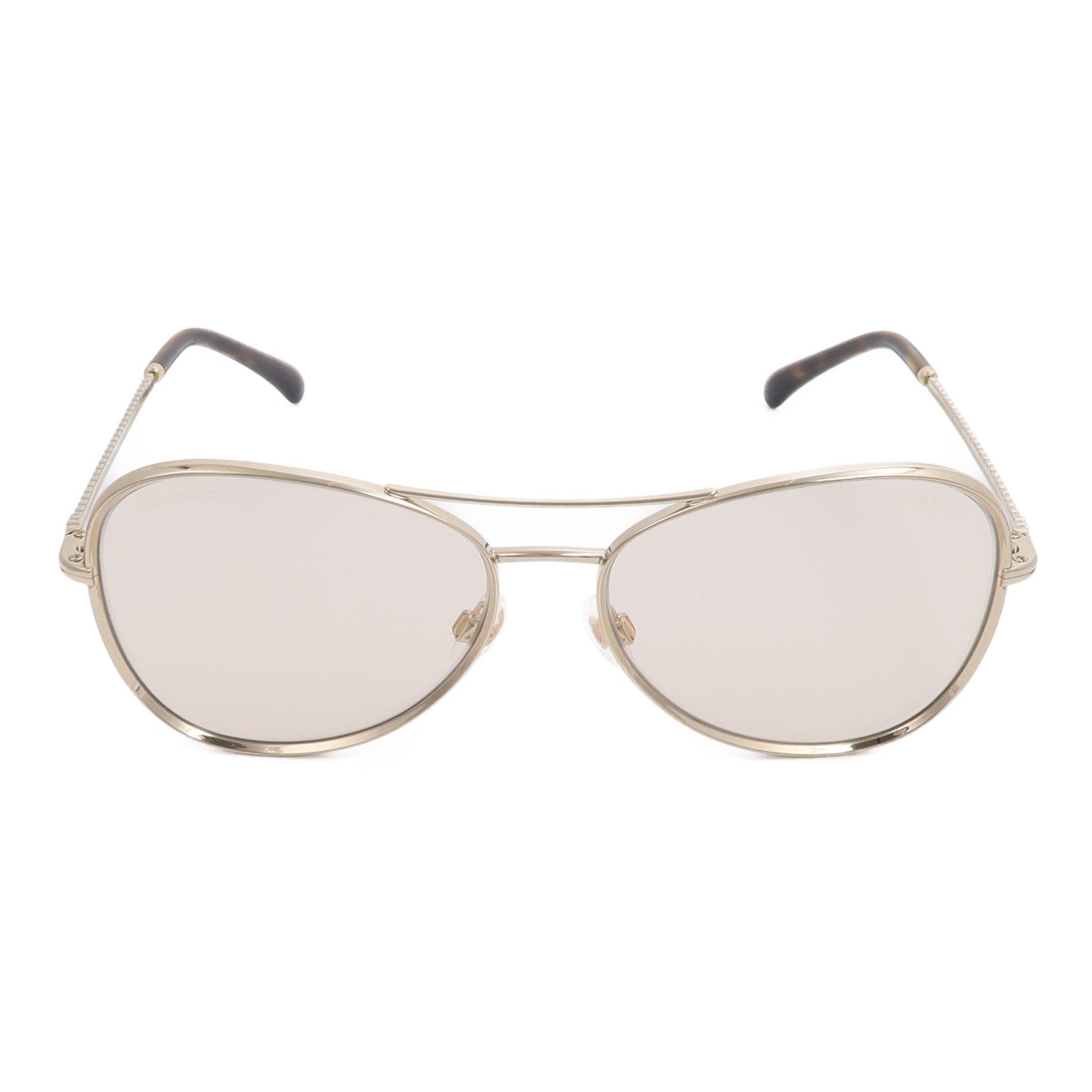 CHANEL PVC/金屬Aviator Sunglasses太陽眼鏡