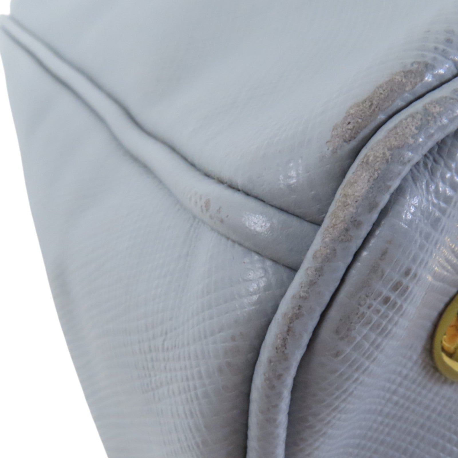 PRADA Saffiano皮革Galleria Saffiano金扣手挽肩背兩用袋