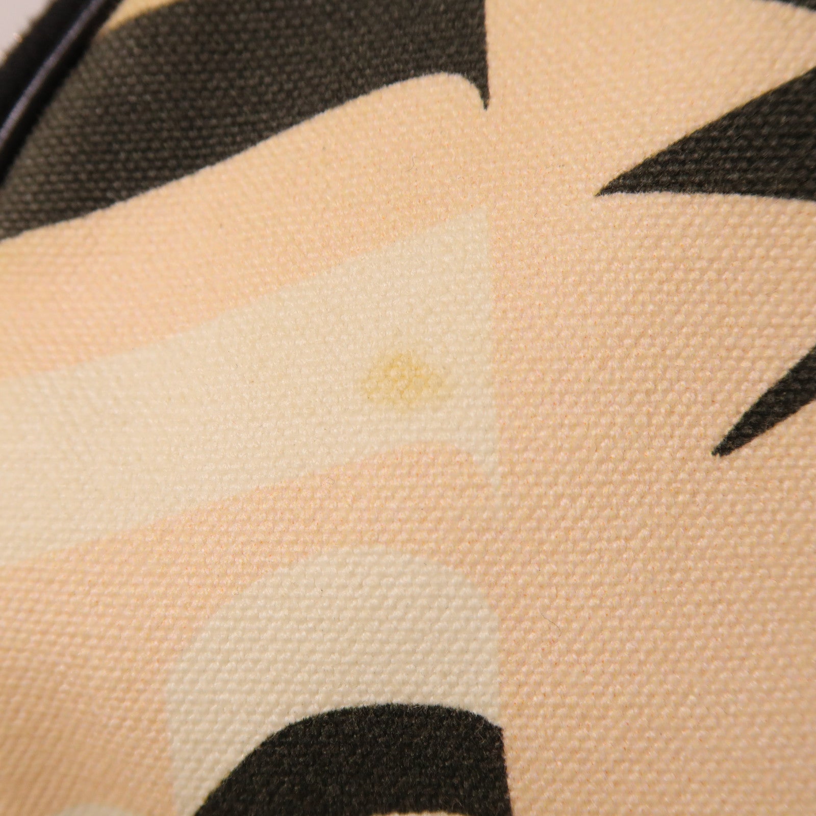 CHANEL 帆布Backpack銀扣背包粉紅色/米色/綠色