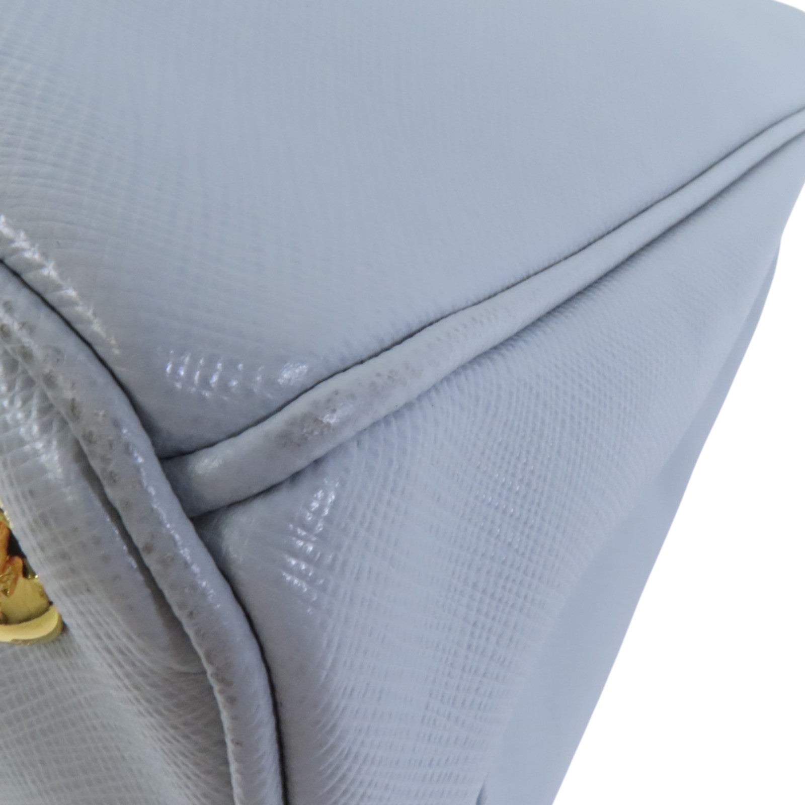 PRADA Saffiano皮革Galleria Saffiano金扣手挽肩背兩用袋