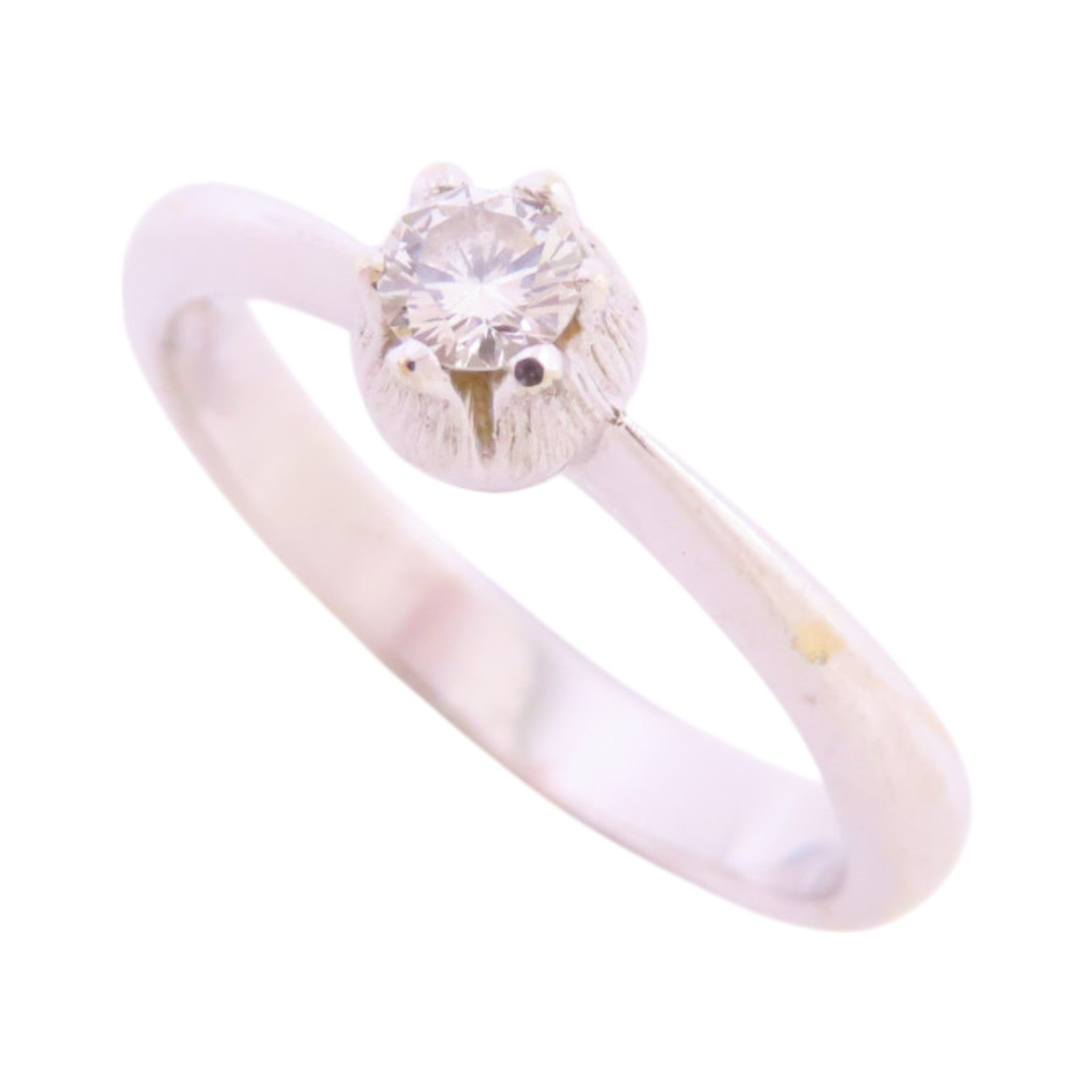 JEWELRY 18K白金/鑽石Diamond Ring戒指US#5.75