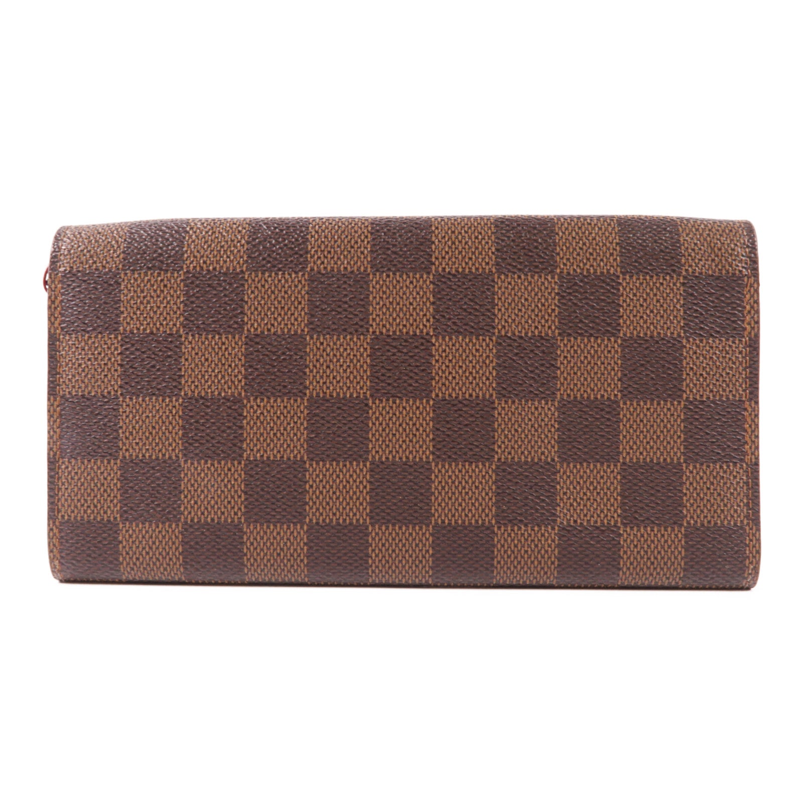 LOUIS VUITTON LV GHW Portefeuille Emilie Long Wallet N63544 Damier Brown