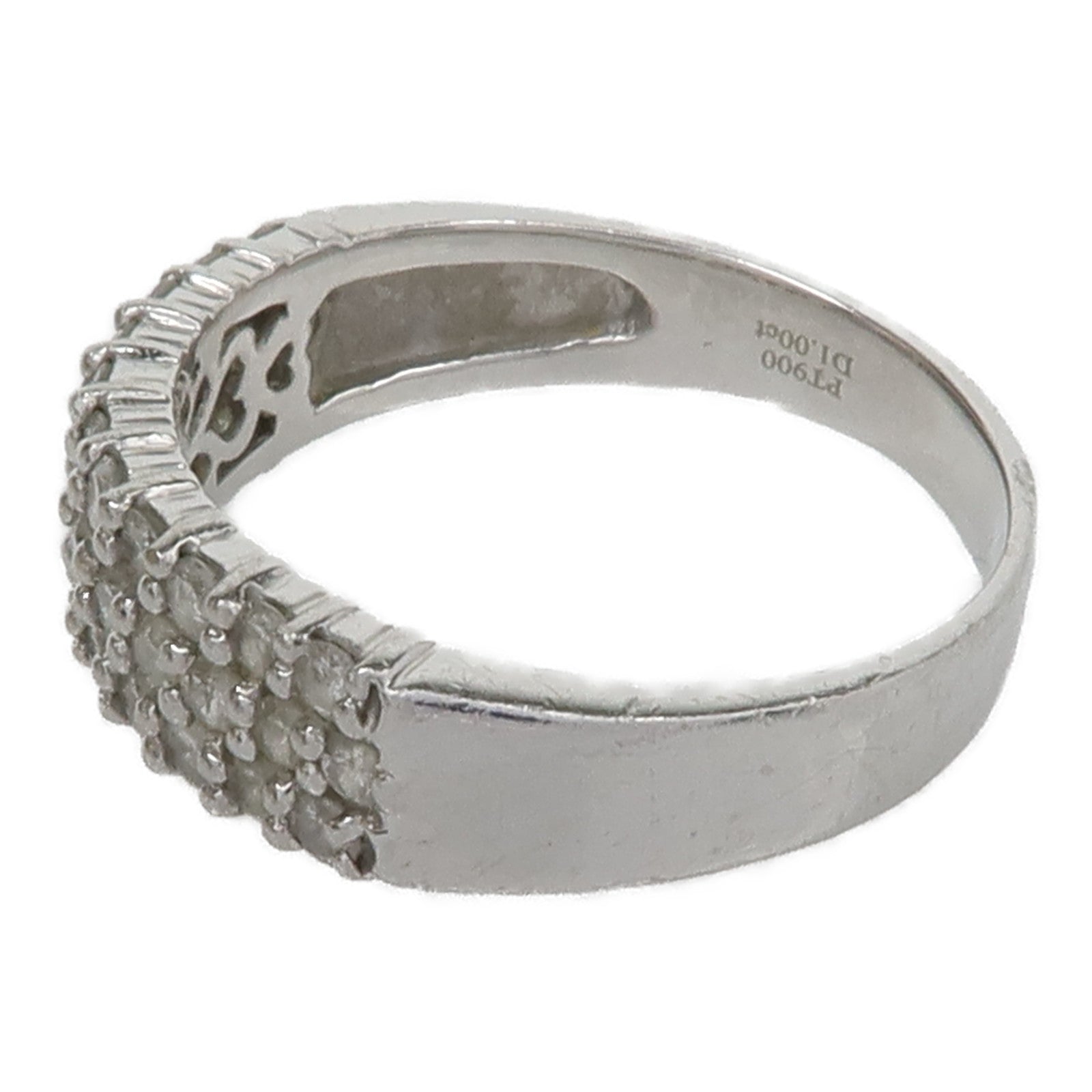 JEWELRY 【激減優惠】PT900鉑金Diamond Ring鑽石戒指US#9