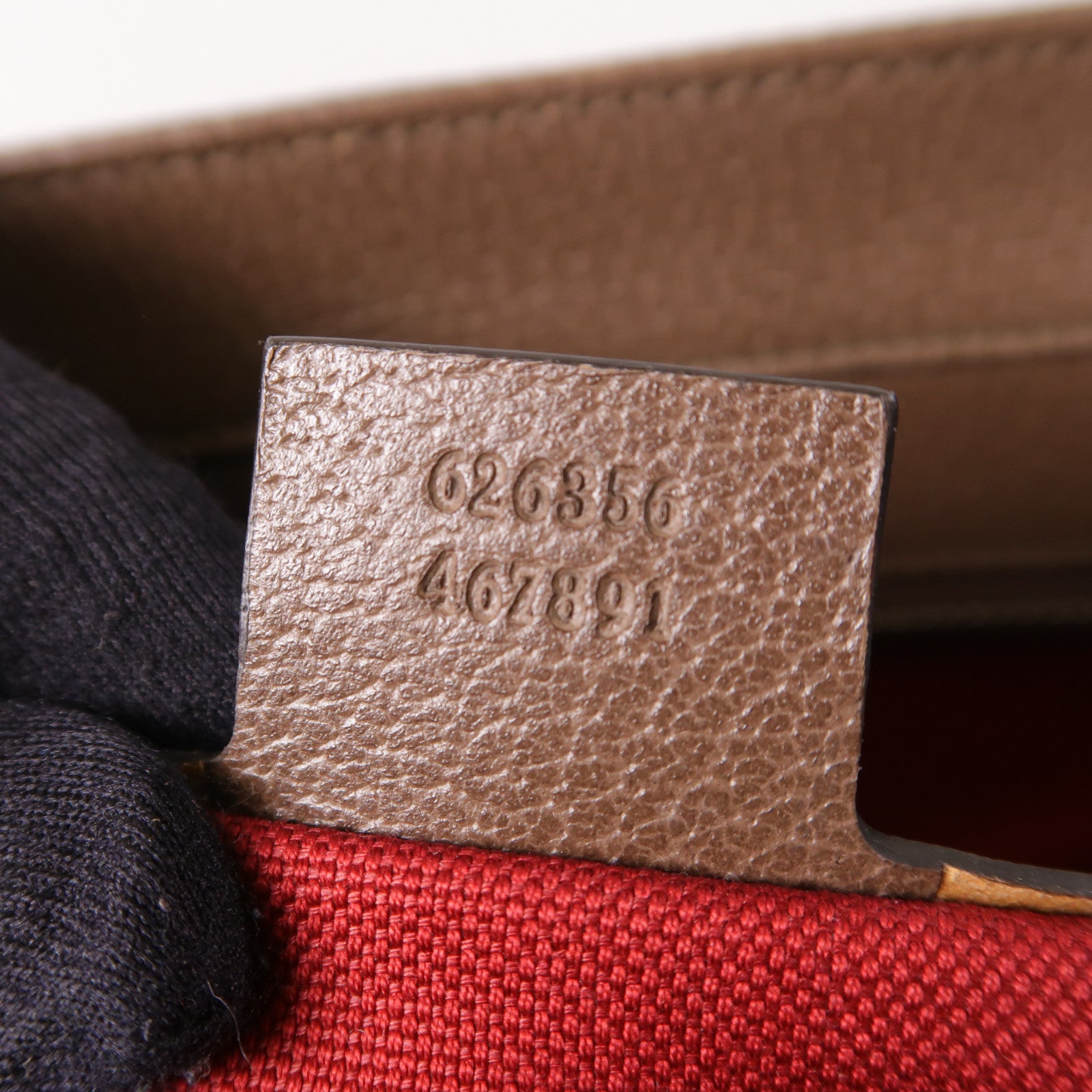 GUCCI SHW GG Supreme Tote Bag 626356 Coated Canvas Brown