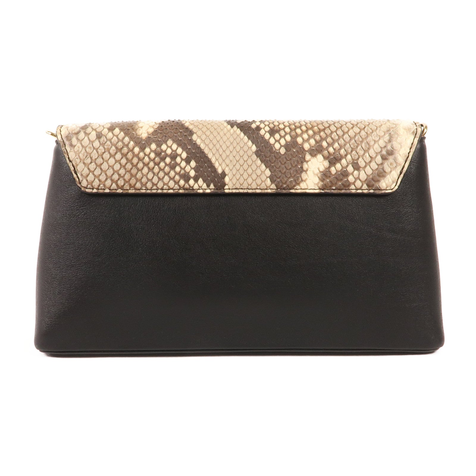 LOUIS VUITTON 蛇皮皮革Love Note金扣鏈帶肩背袋