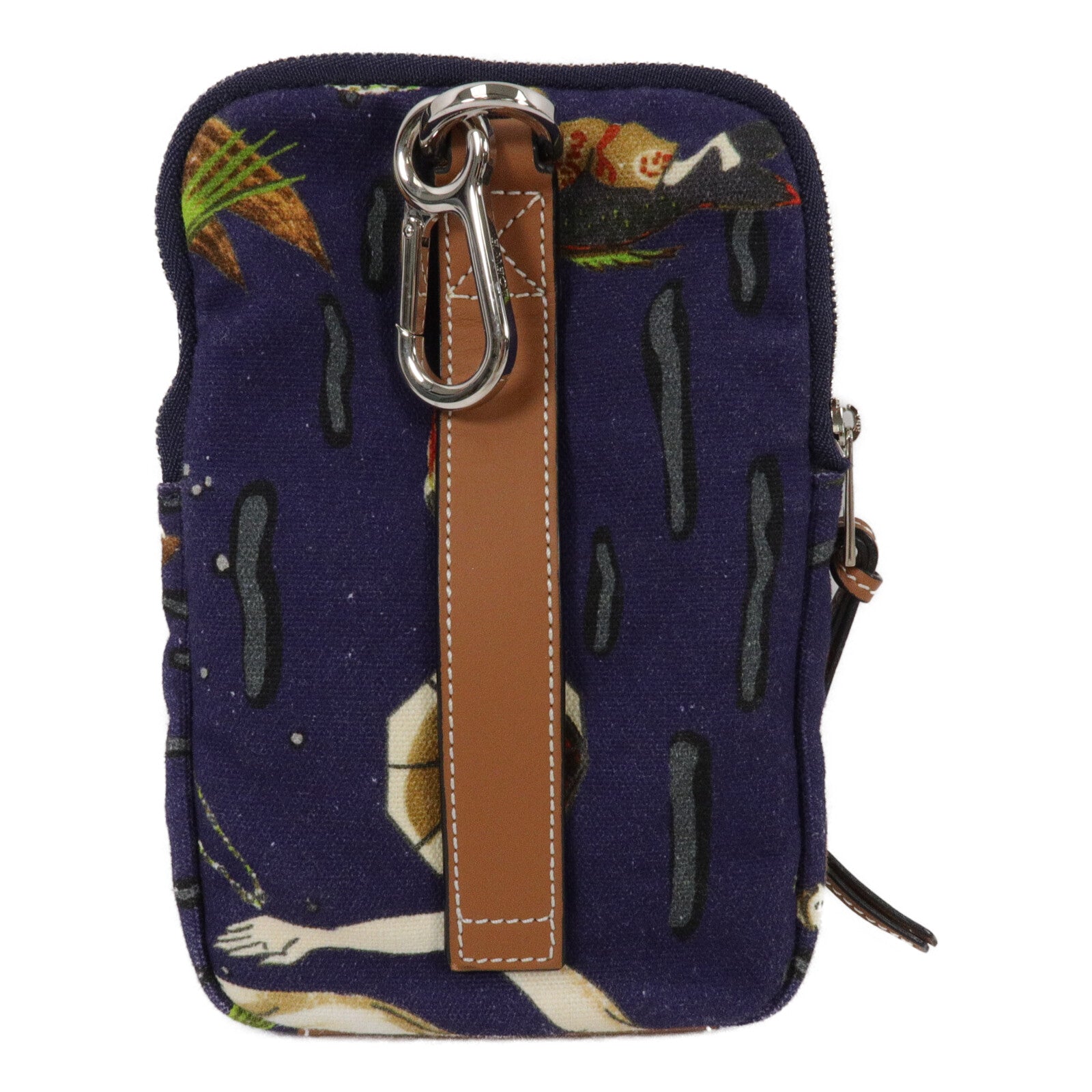 LOEWE 帆布Paula's Ibiza Shoulder Bag肩背袋