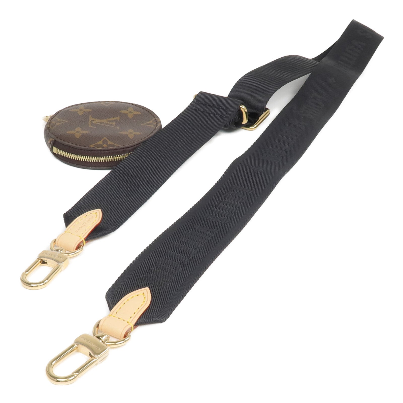 LOUIS VUITTON Monogram/尼龍Bandouliere Strap肩帶