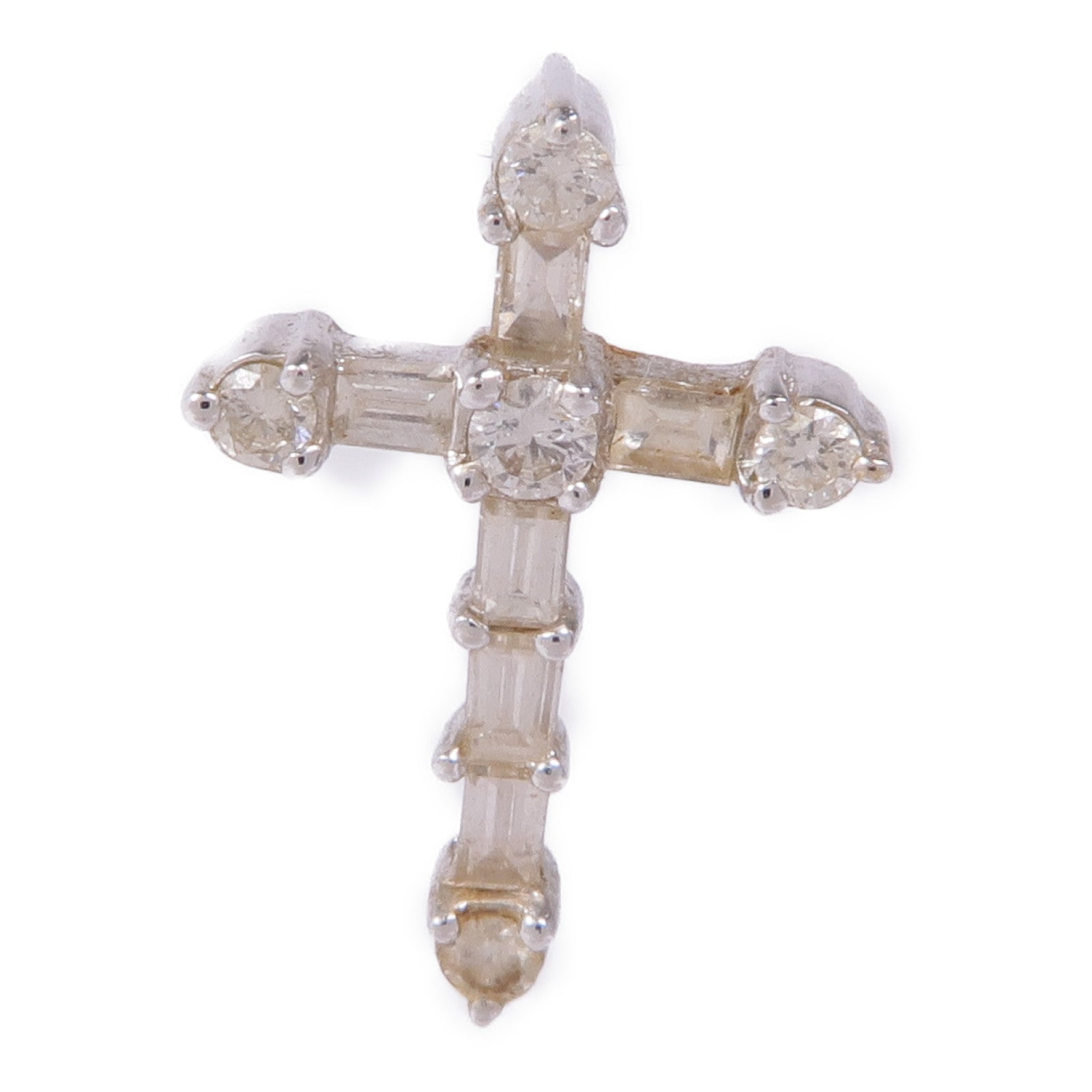 JEWELRY 18K白金Diamond Pendant Top鑽石吊墜