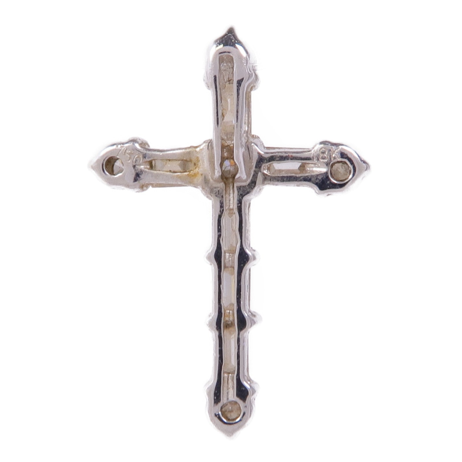 JEWELRY 18K白金Diamond Pendant Top鑽石吊墜