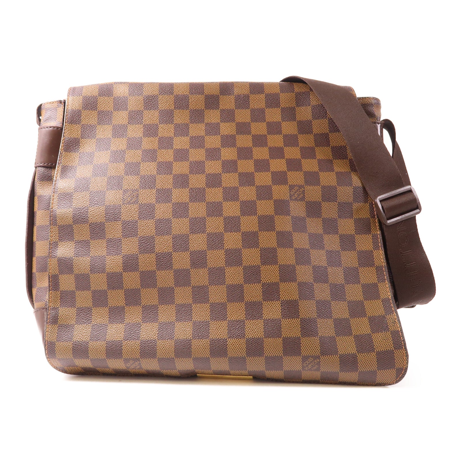 LOUIS VUITTON Damier Bastille金扣肩背袋