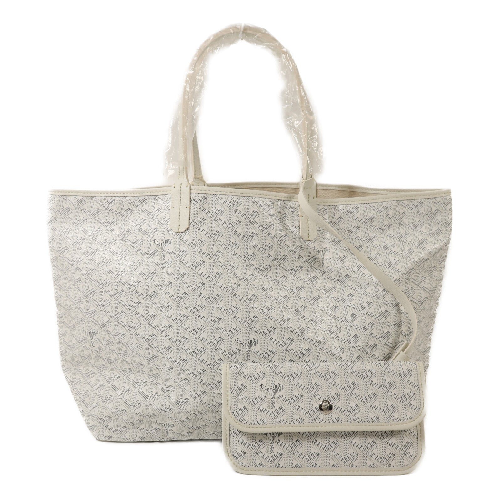 GOYARD 塗層帆布Saint Louis PM銀扣肩背袋