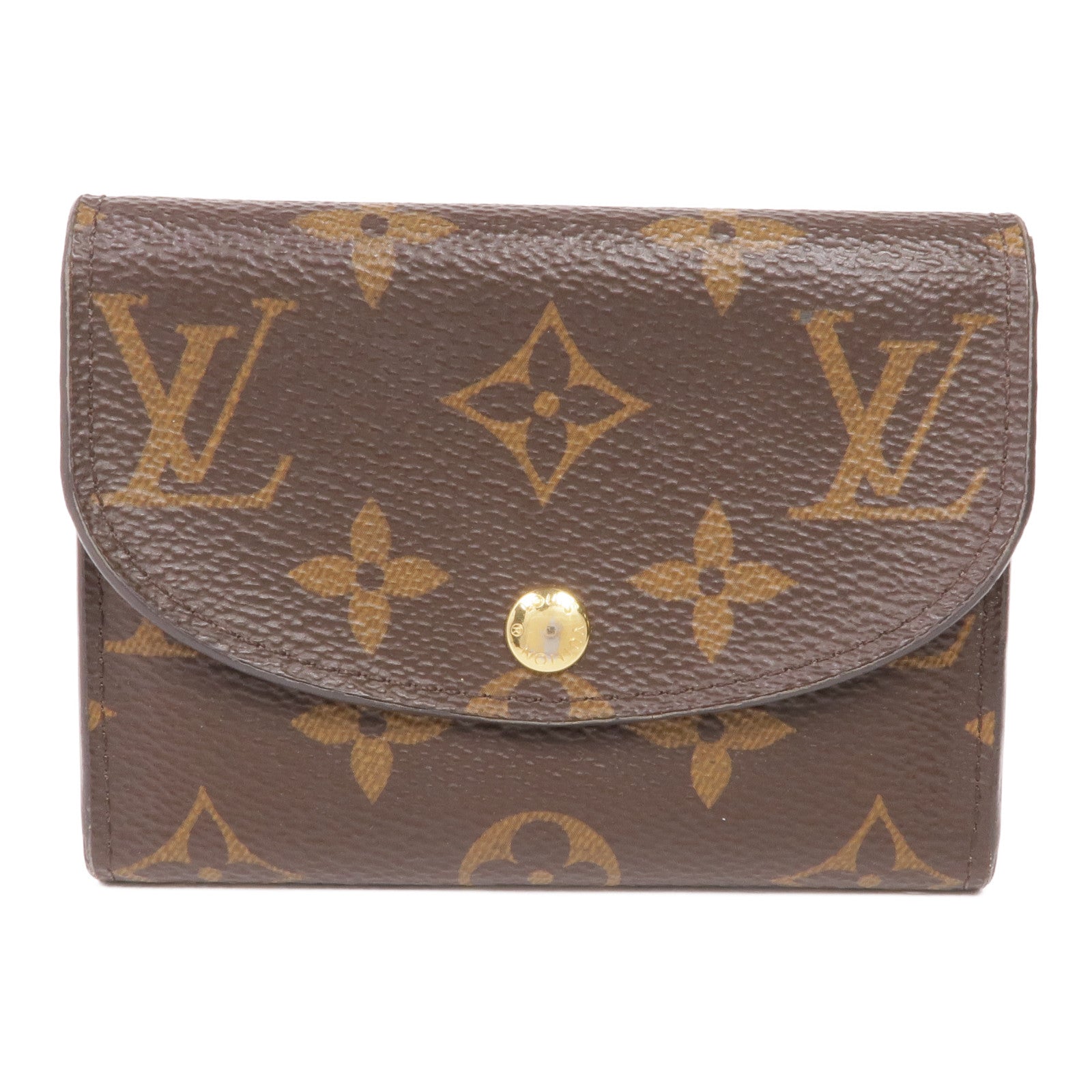 LOUIS VUITTON Monogram Rosalie Coin Purse金扣零錢包