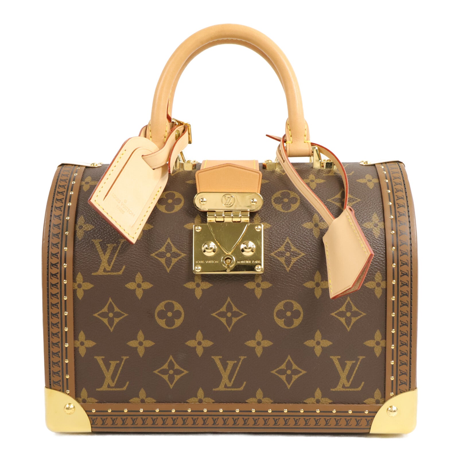 LOUIS VUITTON Monogram Speedy Trunk手挽袋