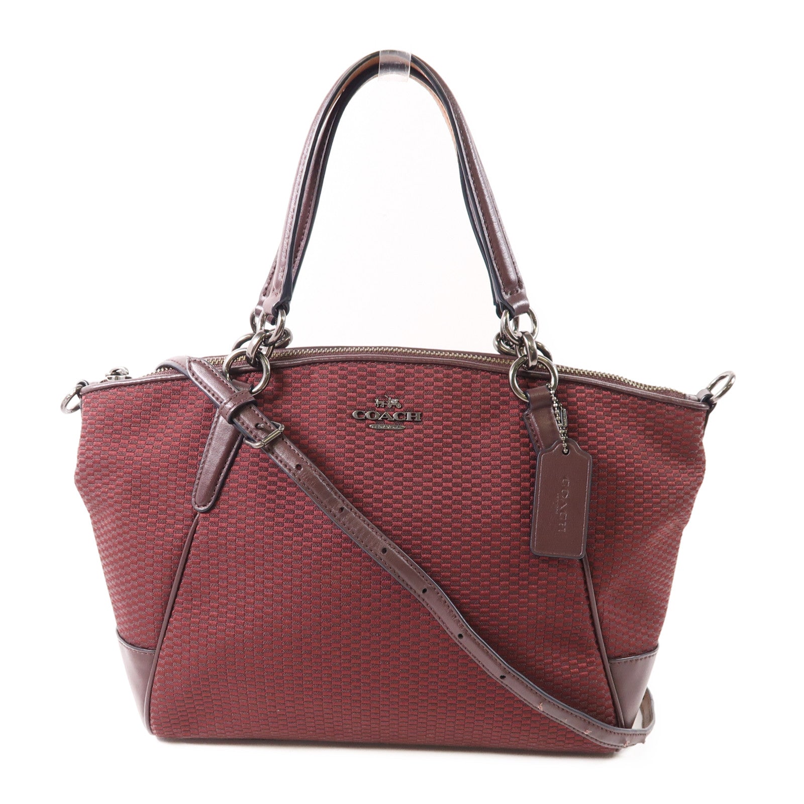 COACH 帆布2 Way Bag手挽肩背兩用袋