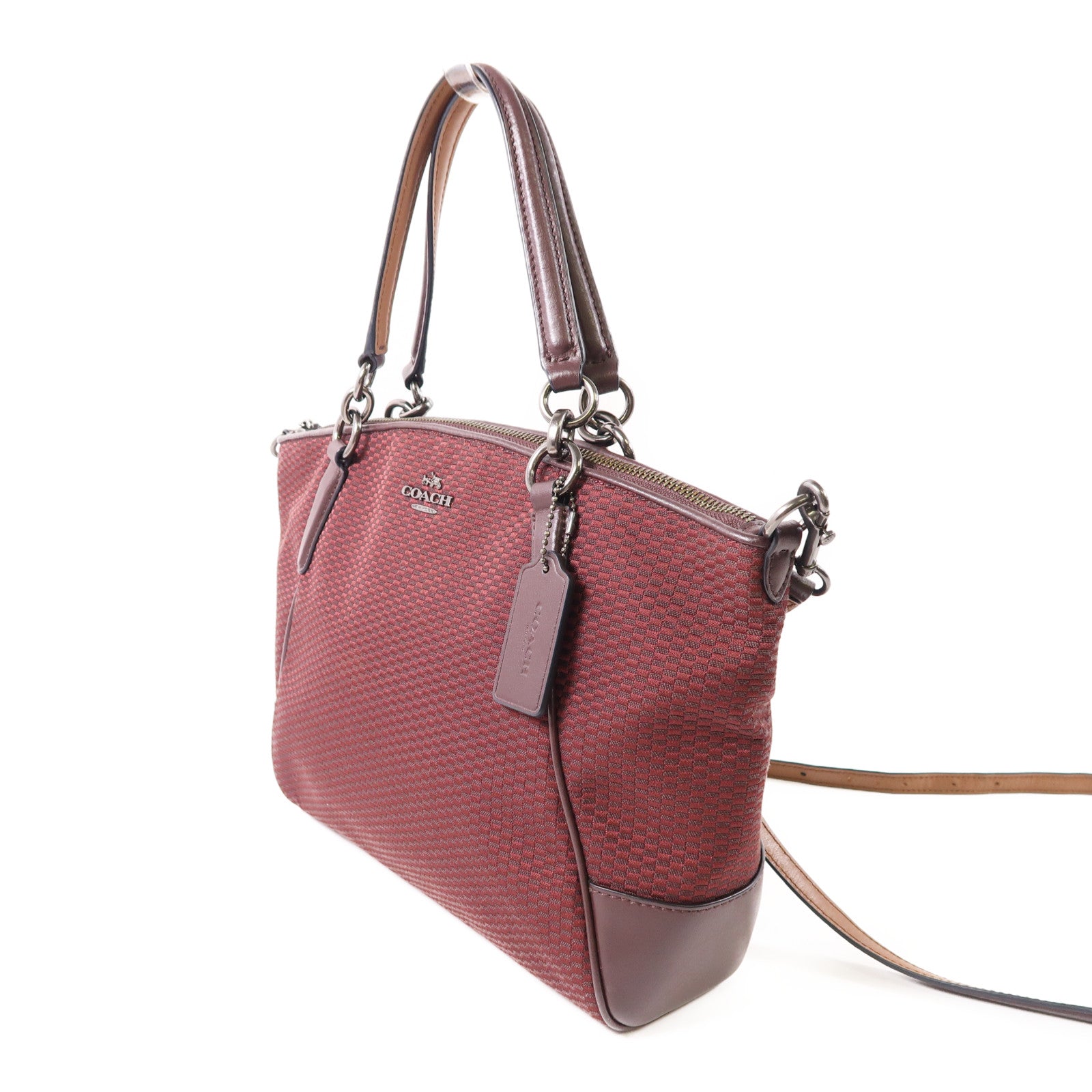 COACH 帆布2 Way Bag手挽肩背兩用袋