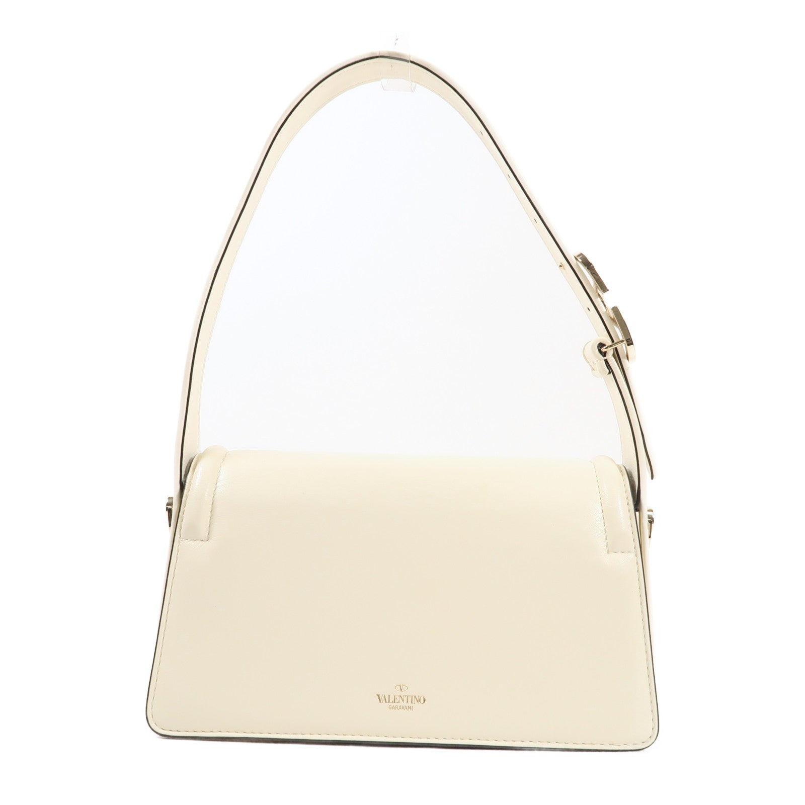 Valentino 牛皮皮革Le Petit Deuxieme金扣手挽肩背兩用袋