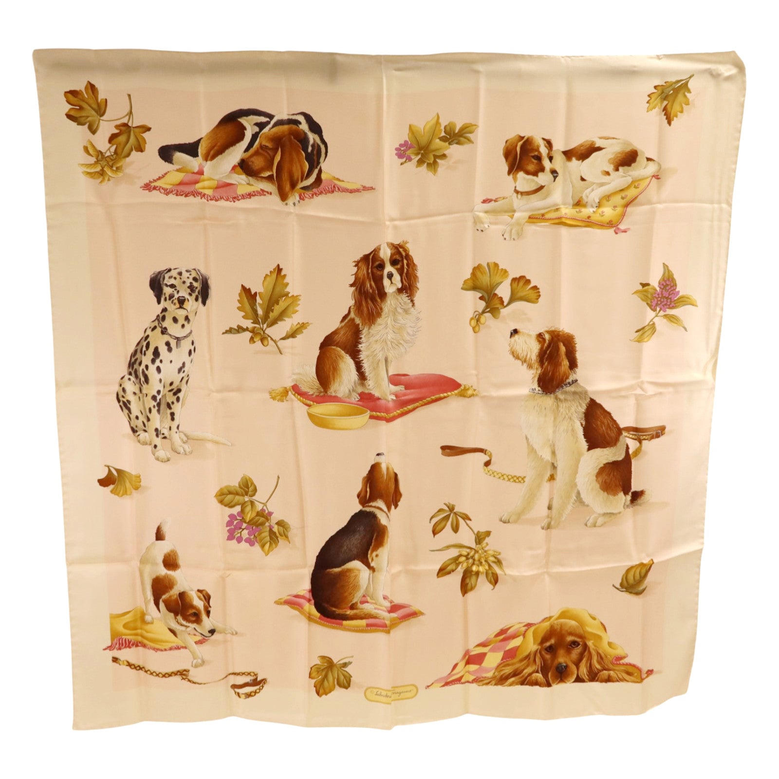 Salvatore Ferragamo 【激減優惠】絲質Scarf 90x90絲巾