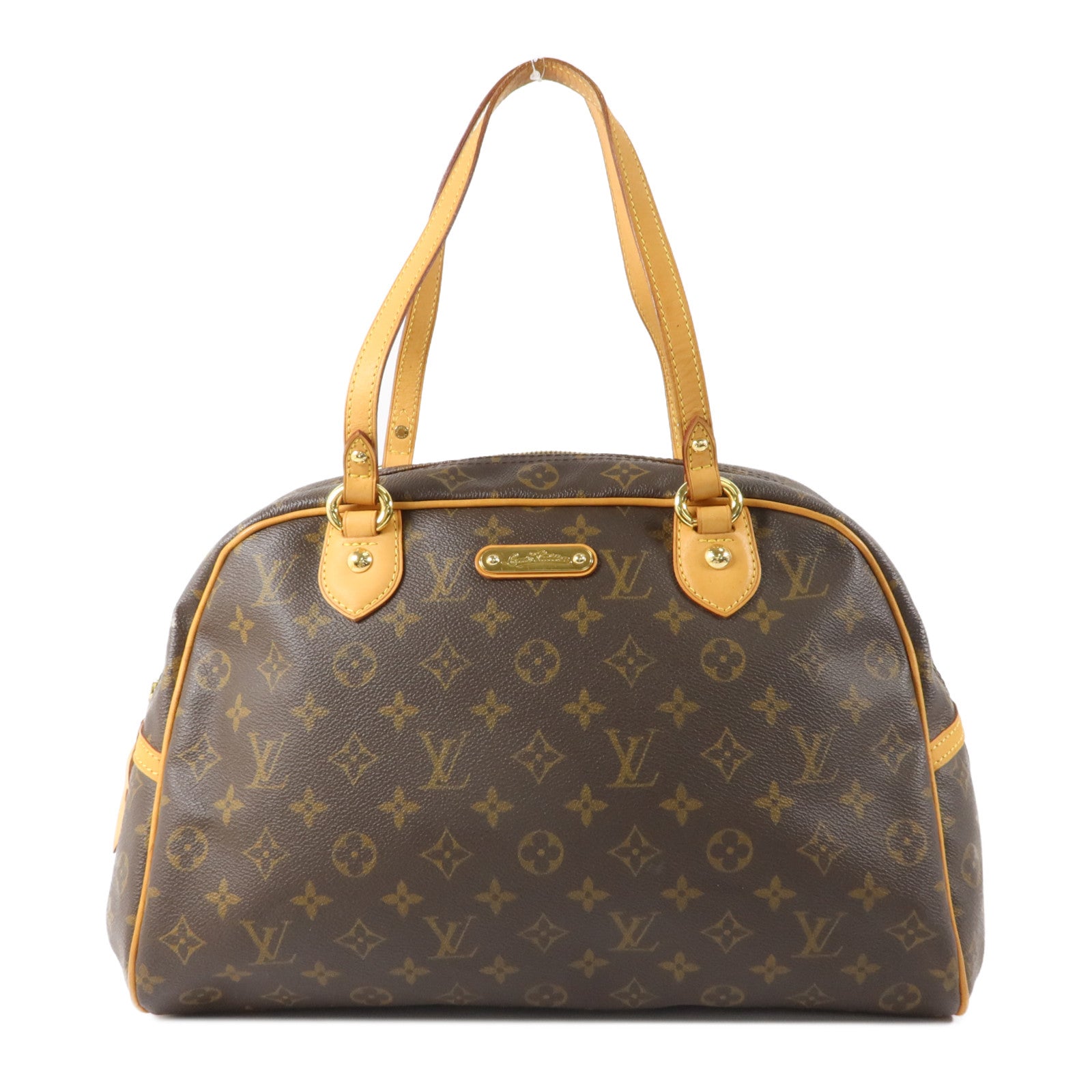 LOUIS VUITTON Monogram Montorgueil GM金扣肩背袋