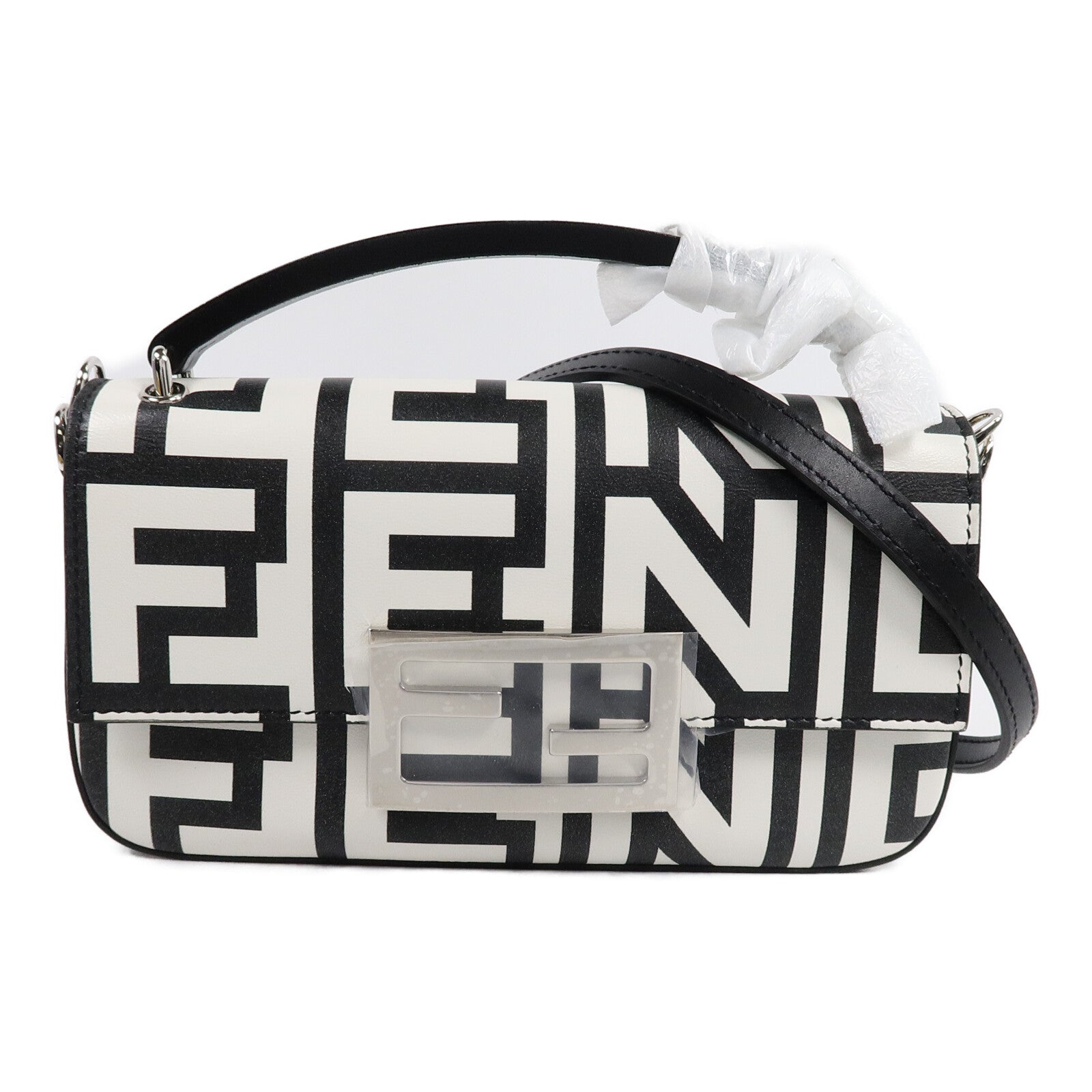 FENDI 牛皮皮革Fendi x Marc Jacobs Mini Baguette Bag手挽肩背兩用袋