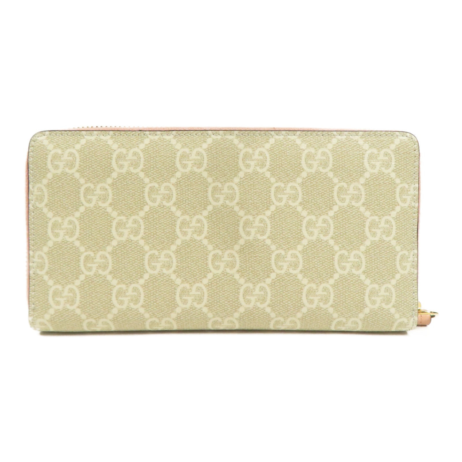 GUCCI 塗層帆布Wallet金扣長錢包