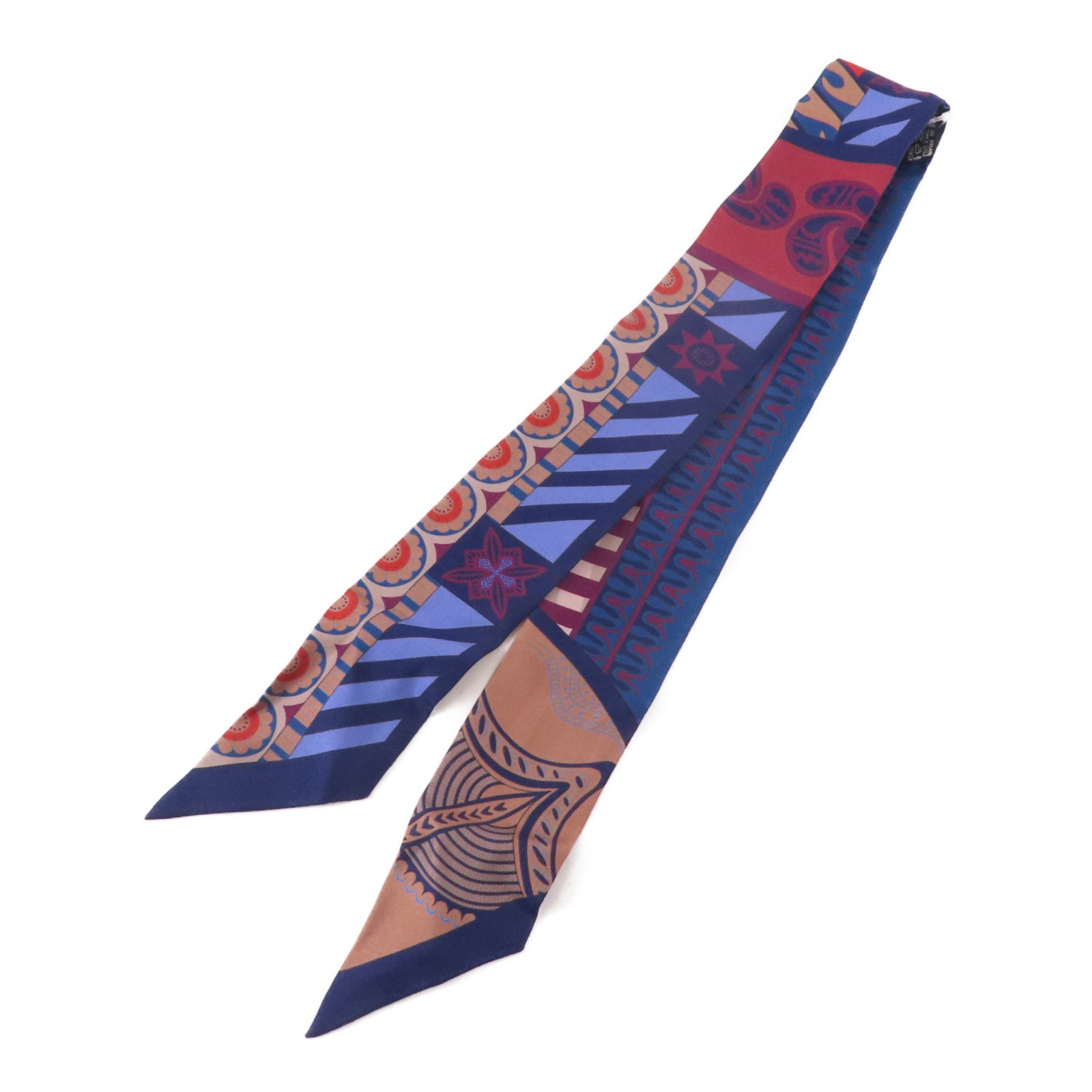 HERMES 絲質Twilly絲巾