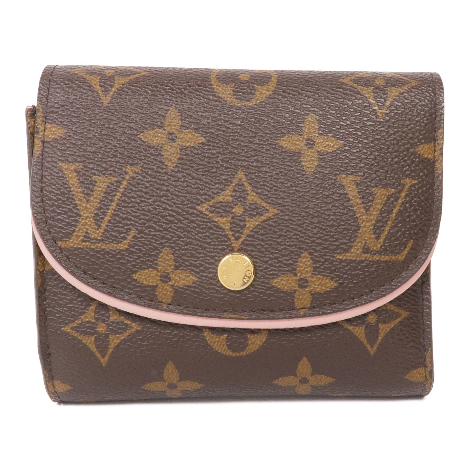 LOUIS VUITTON Monogram Portefeuille Ariane Wallet金扣錢包