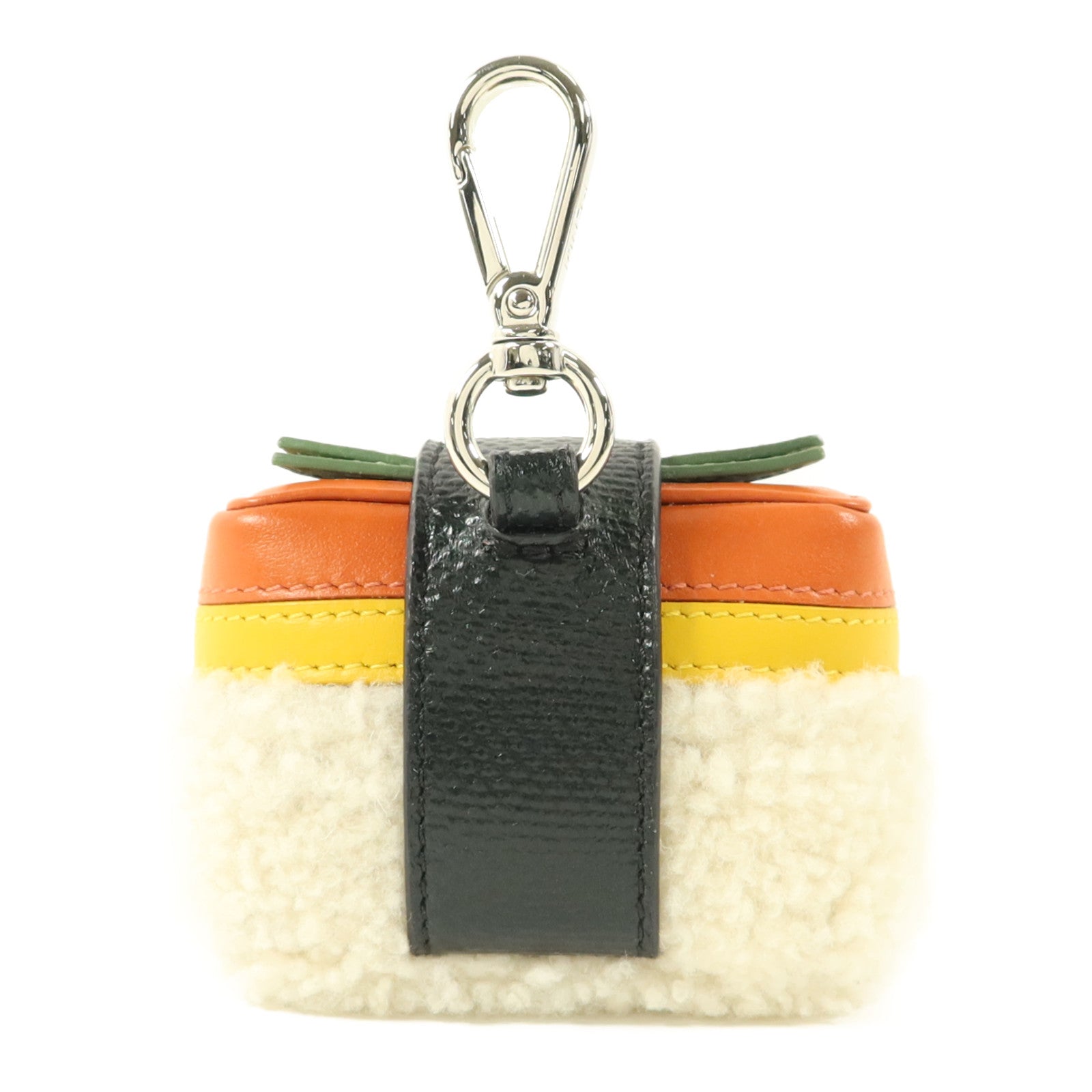 FENDI 牛皮皮革/羊毛/蛇皮皮革Fendilicious Sushi Charm掛飾