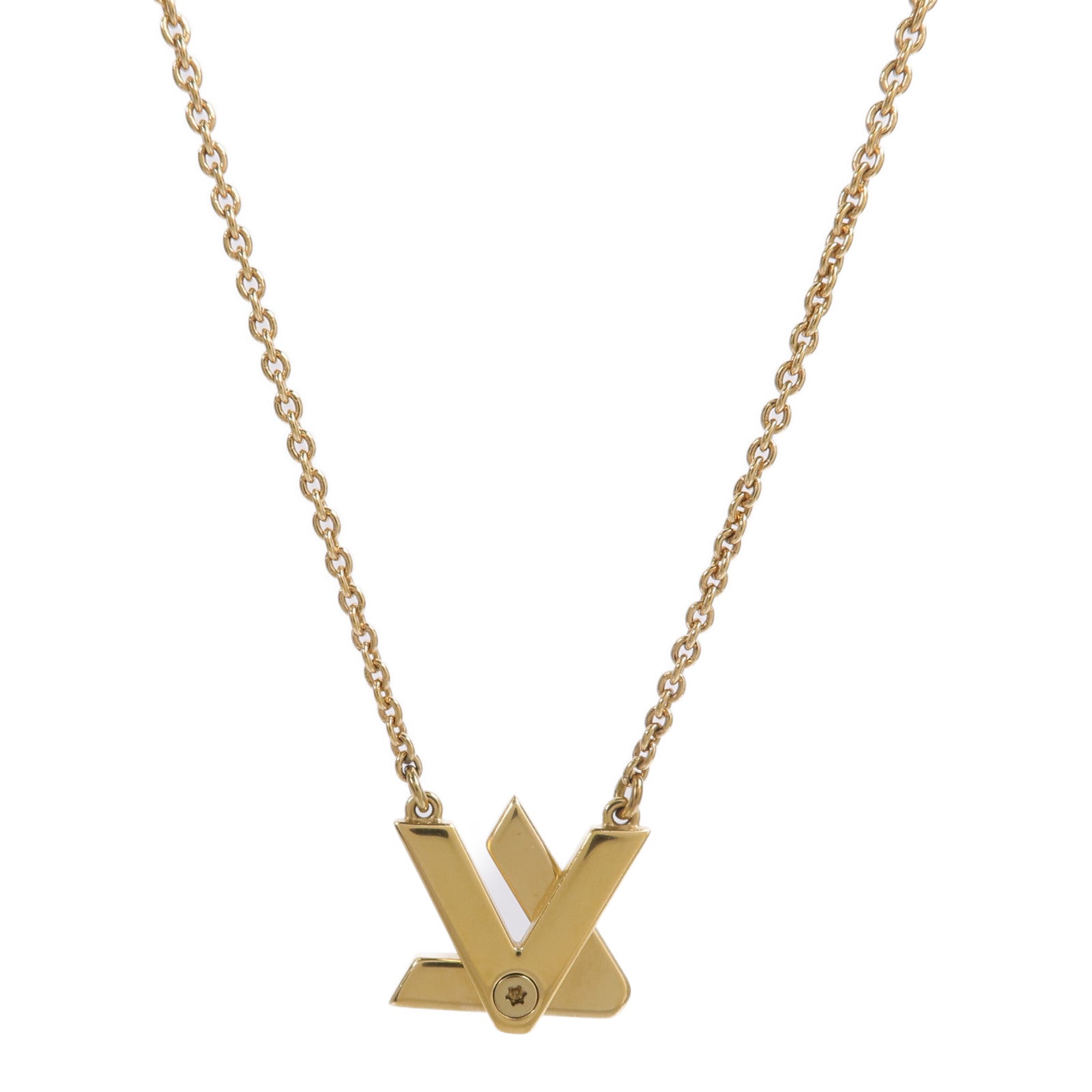 LOUIS VUITTON 金屬GO-14 Necklace項鍊
