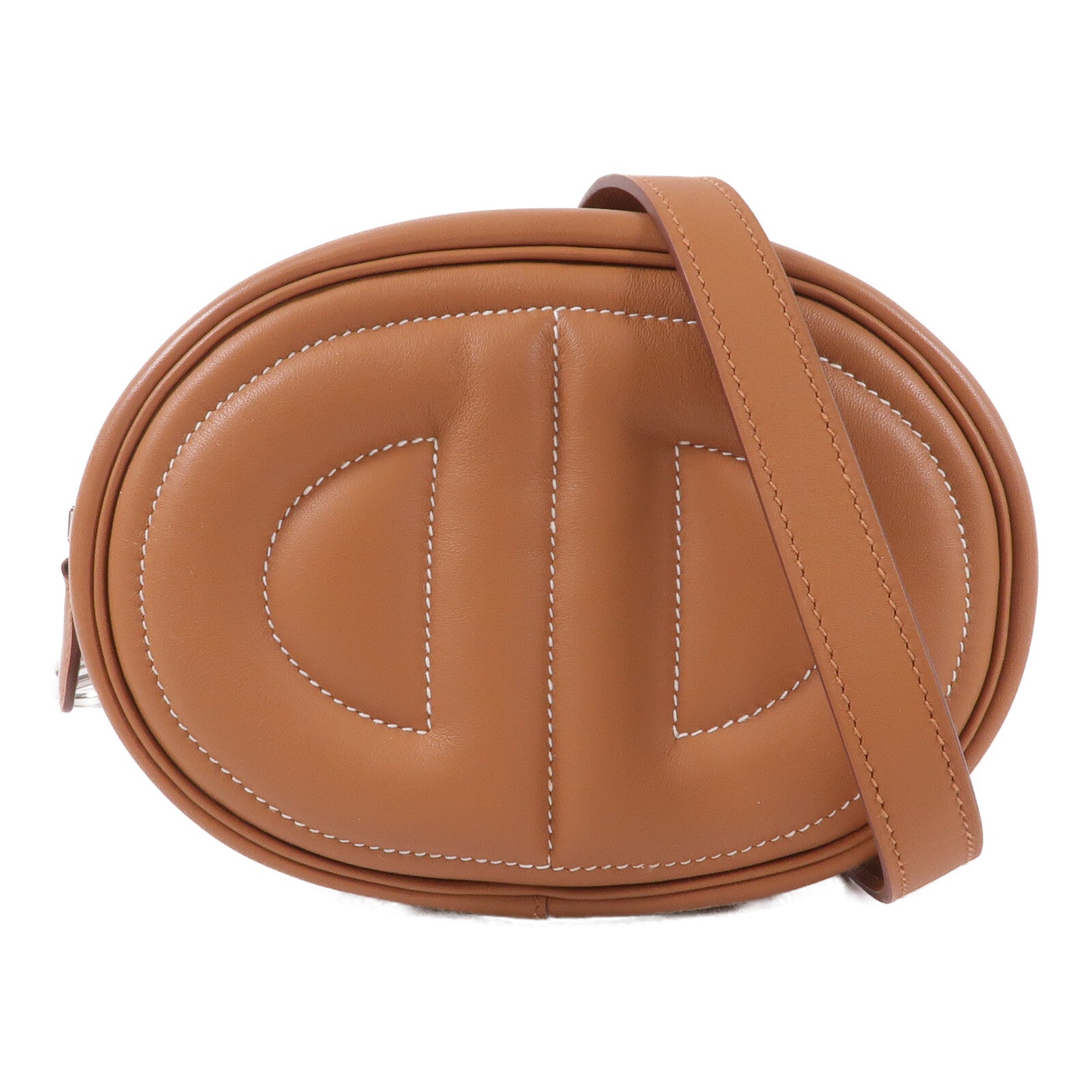 HERMES Swift皮革In The Loop Belt Bag腰包Gold
