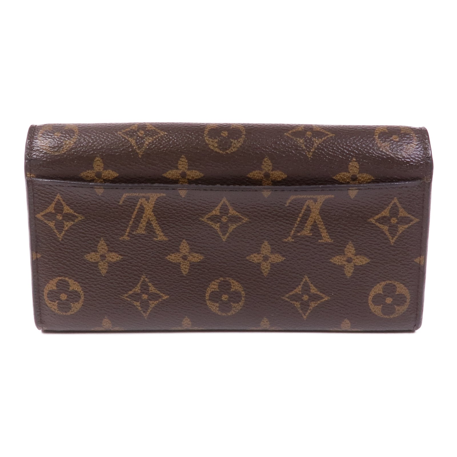 LOUIS VUITTON Monogram Long Wallet金扣長錢包