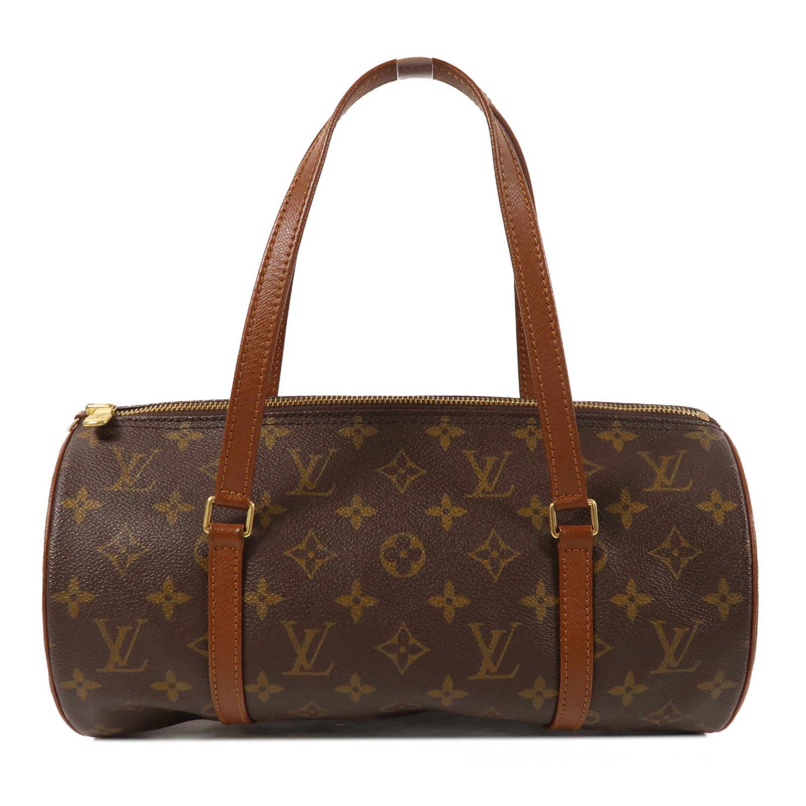 LOUIS VUITTON Monogram Papillon 30金扣手挽袋