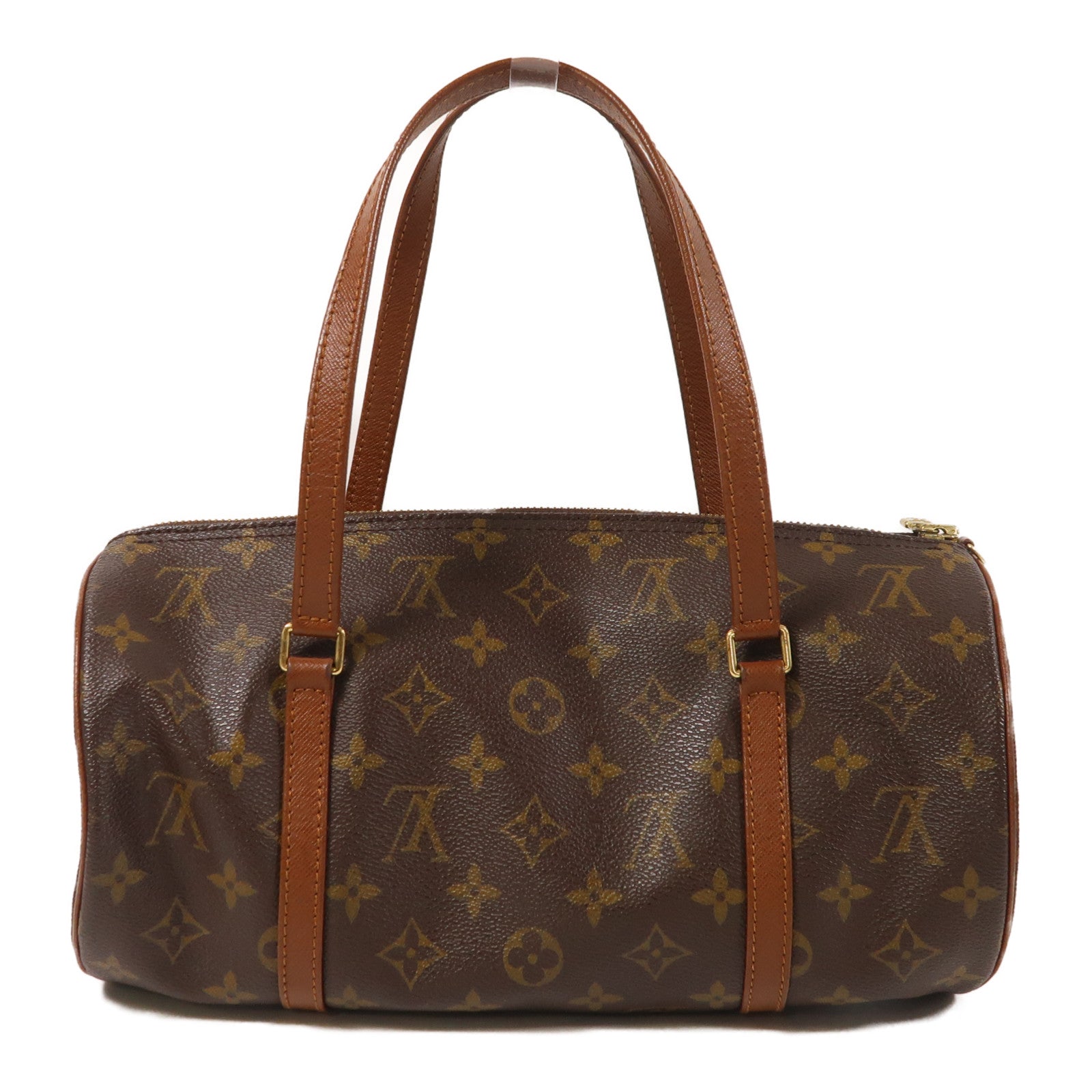 LOUIS VUITTON Monogram Papillon 30金扣手挽袋