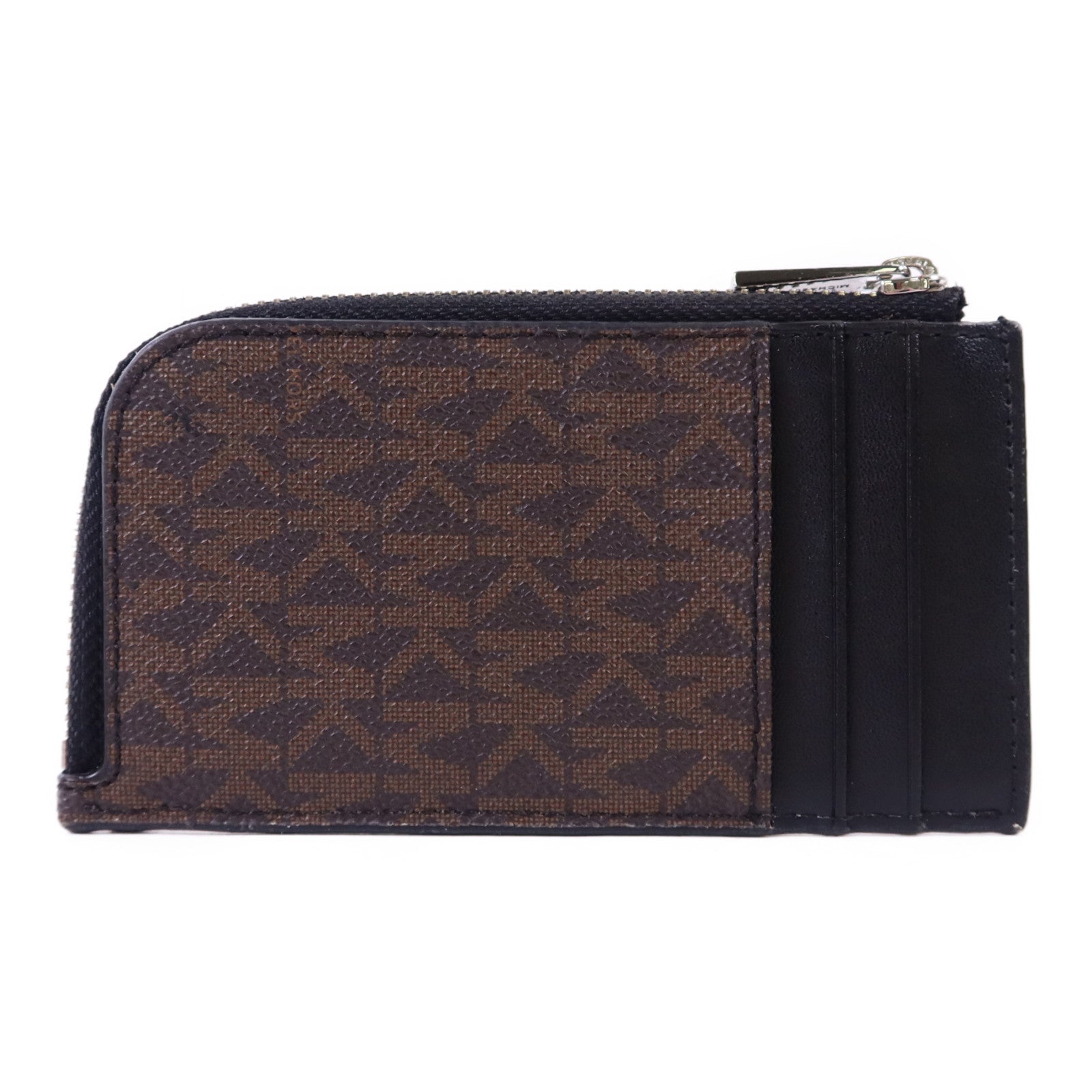 Michael Kors 牛皮皮革Wallet銀扣卡片套