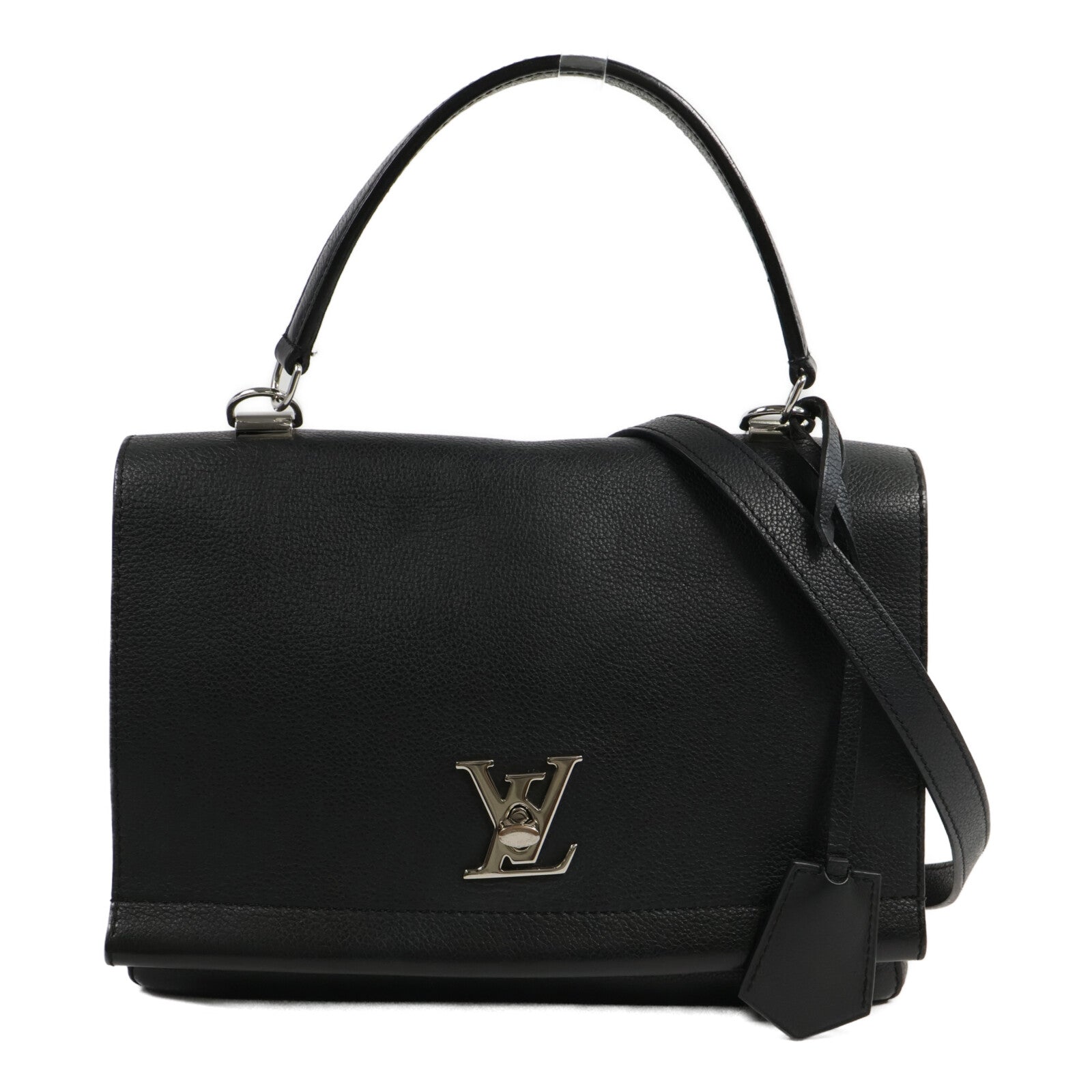 LOUIS VUITTON 牛皮皮革Lock Me手挽肩背兩用袋