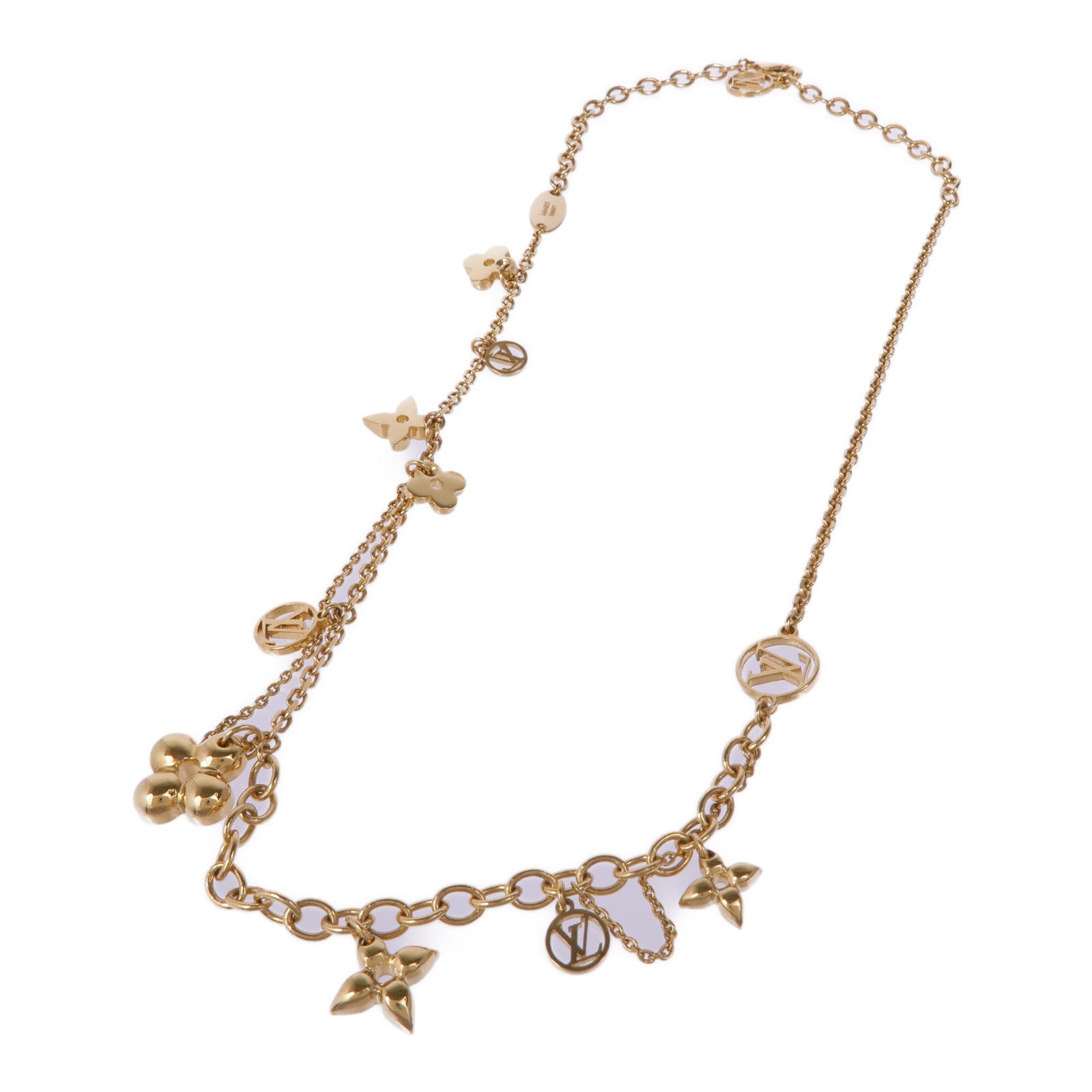LOUIS VUITTON 金屬Blooming Supple Necklace項鍊