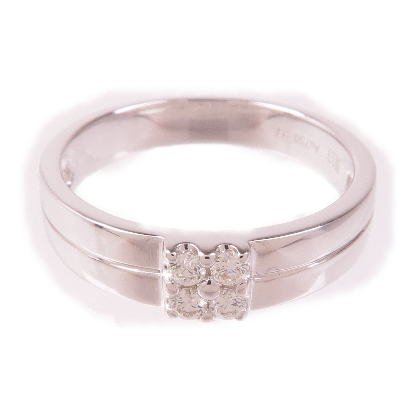 JEWELRY 18K白金Diamond Ring鑽石戒指US#5.25